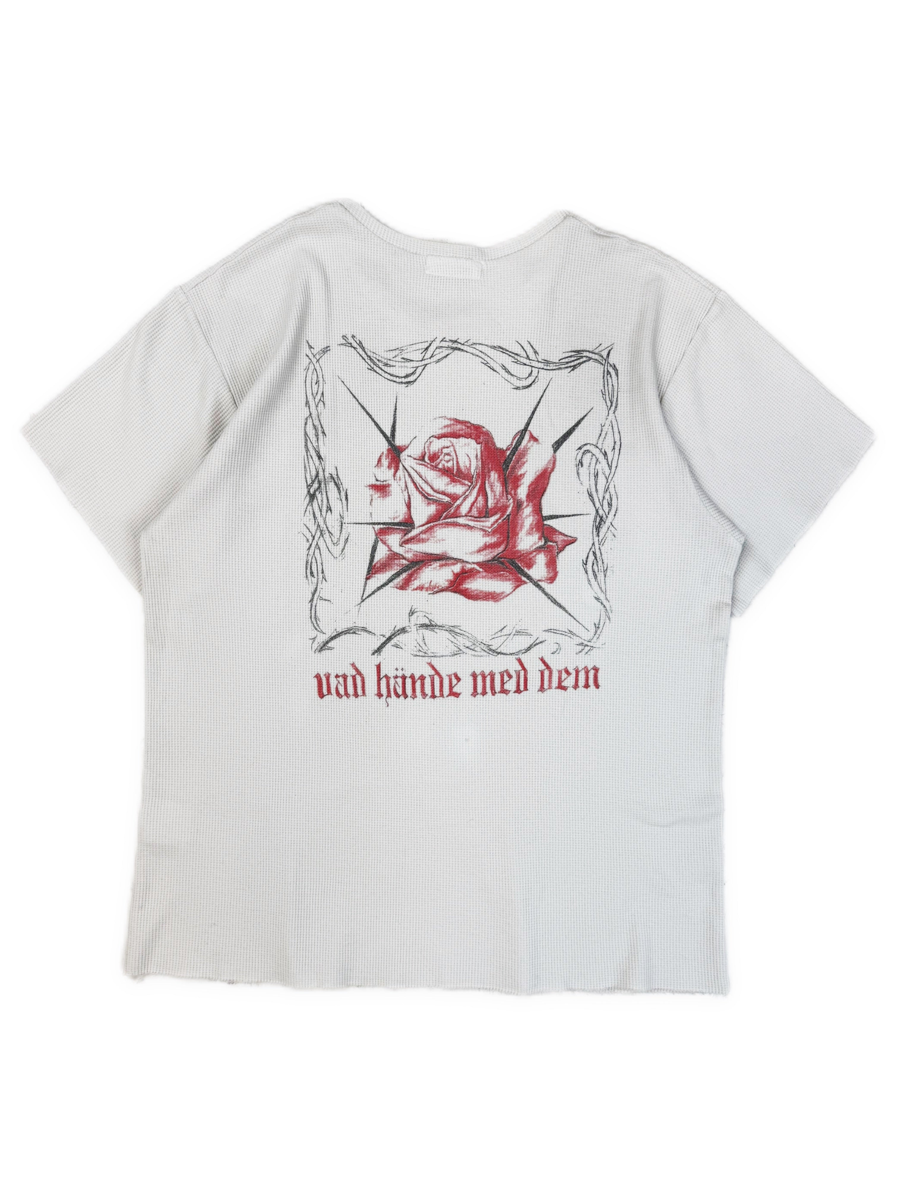 SS18 Enfants Riches Deprimes Brian Jonestown Massacre ‘Roses’ Waffle T-Shirt
