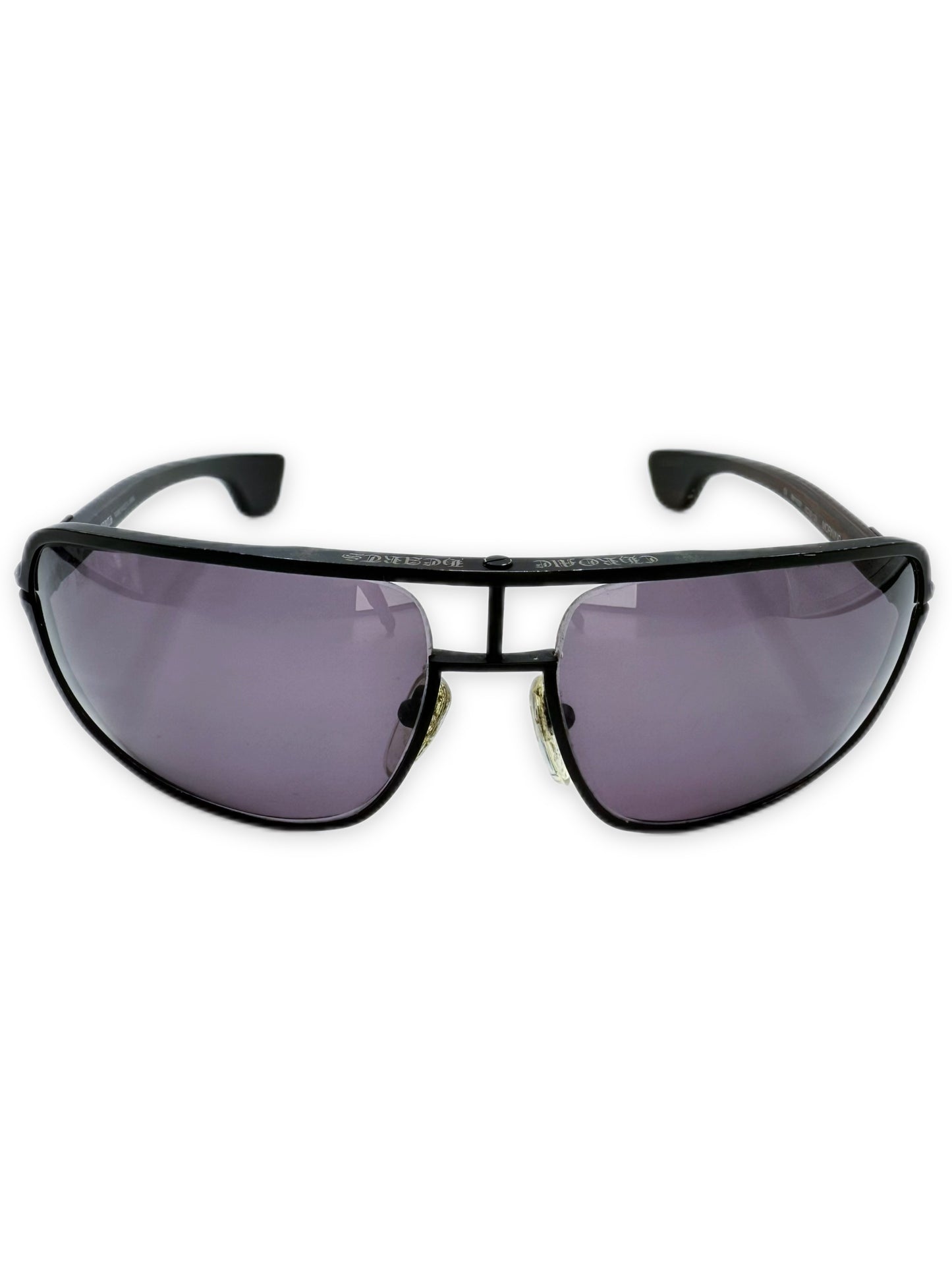 Chrome Hearts ‘Morning Wood II’ Fleur de Lis Purple Sunglasses