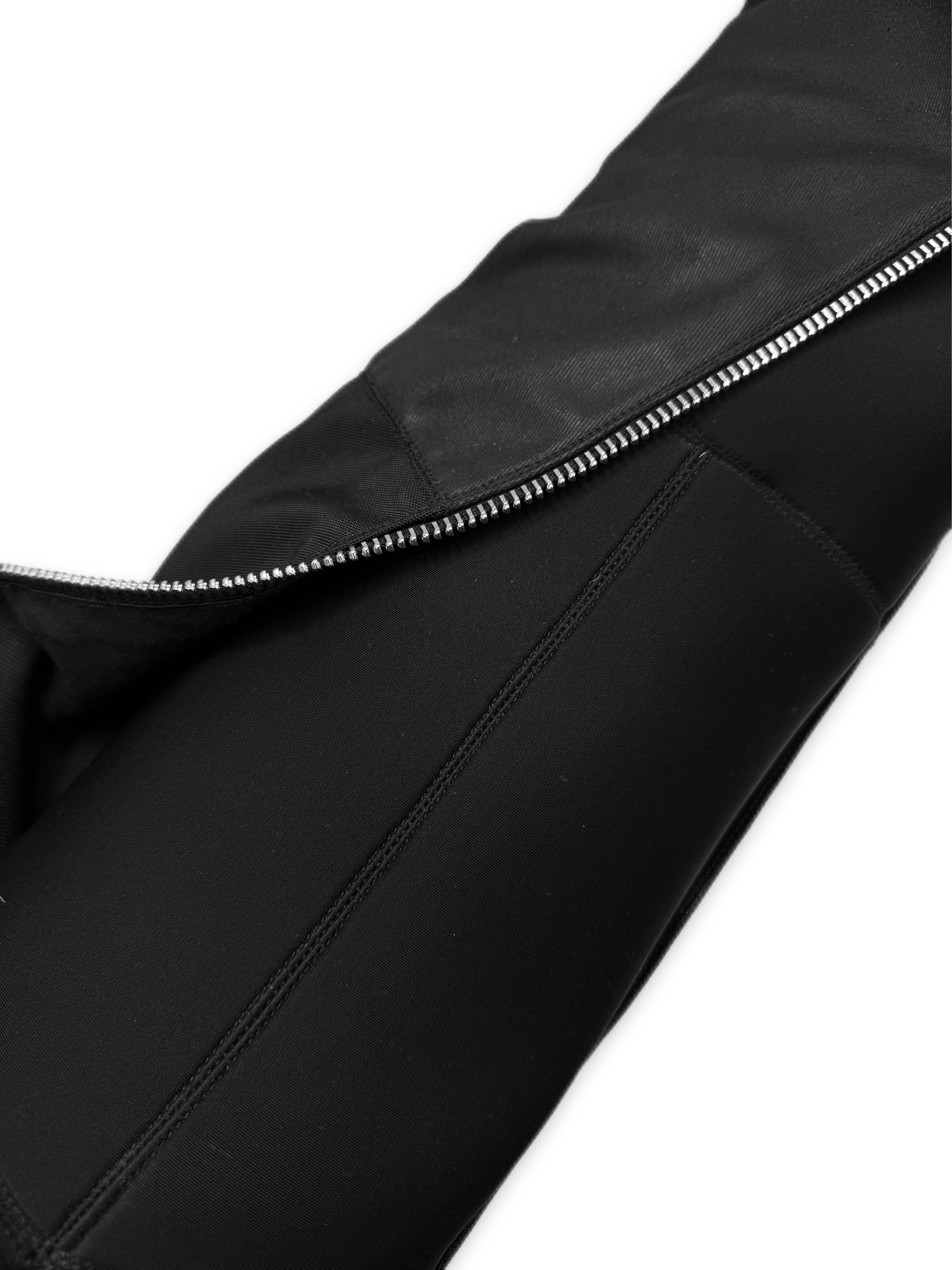 AW14 Rick Owens Moody Mid Leg Neoprene / Leather Fetish Boots