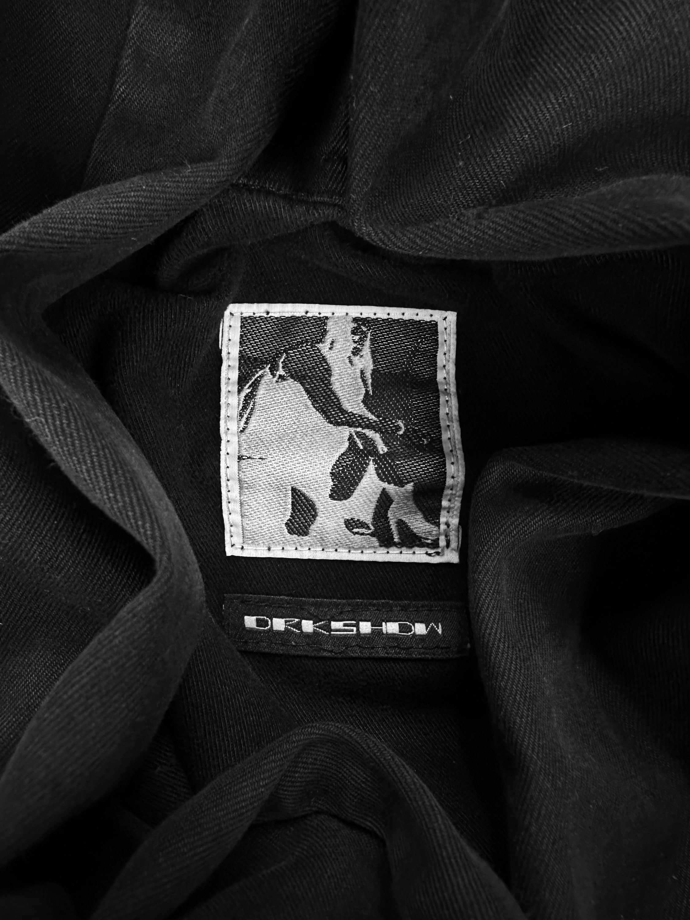 Rick Owens Black Nylon ‘Creatch Cargo’ Pants