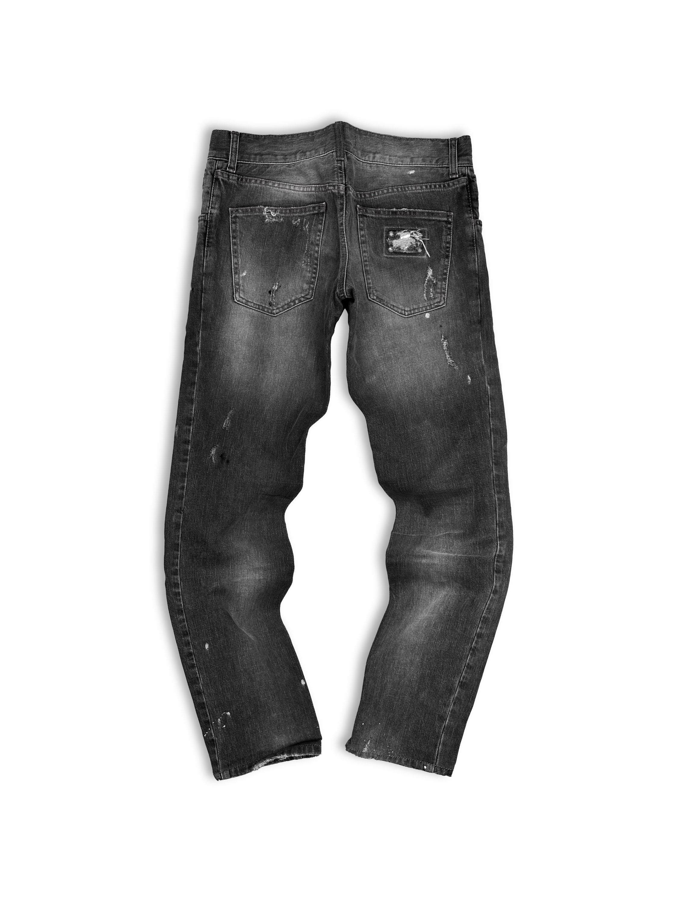 Dolce &amp; Gabbana Distressed Dark Wash Denim