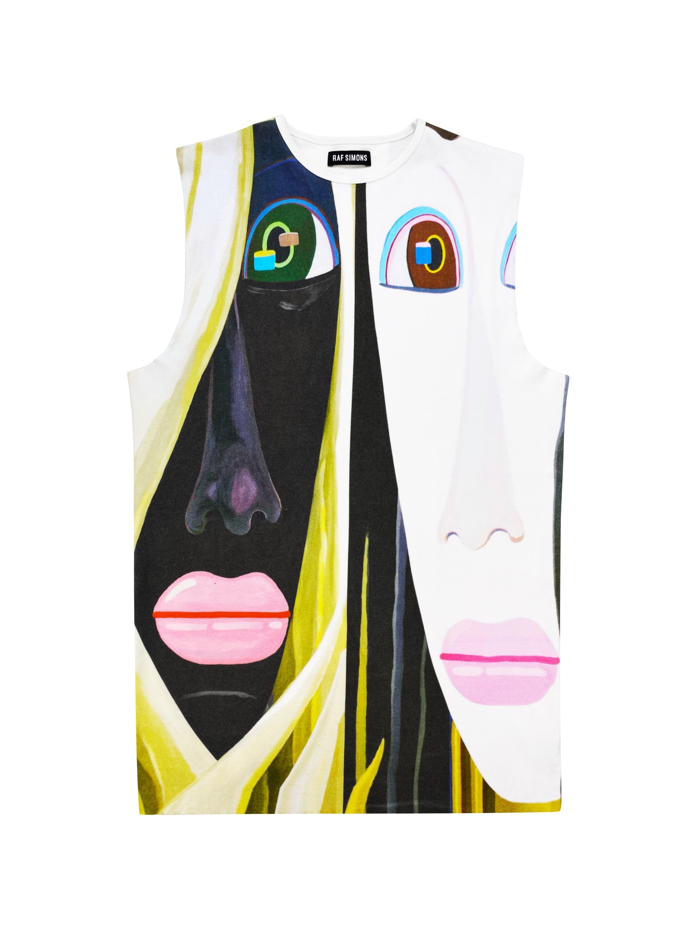SS13 Raf Simons x Brian Calvin “Moss” Full Print Sleeveless Tank Top