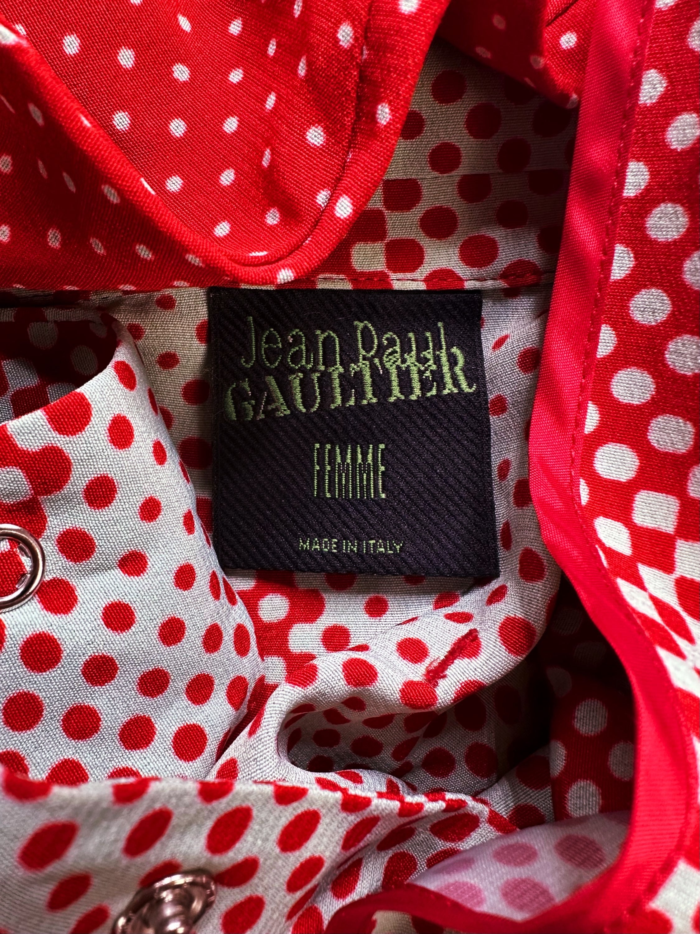 SS96 Jean Paul Gaultier ‘Muscle’ Trompe L’Oeil Suit Jacket