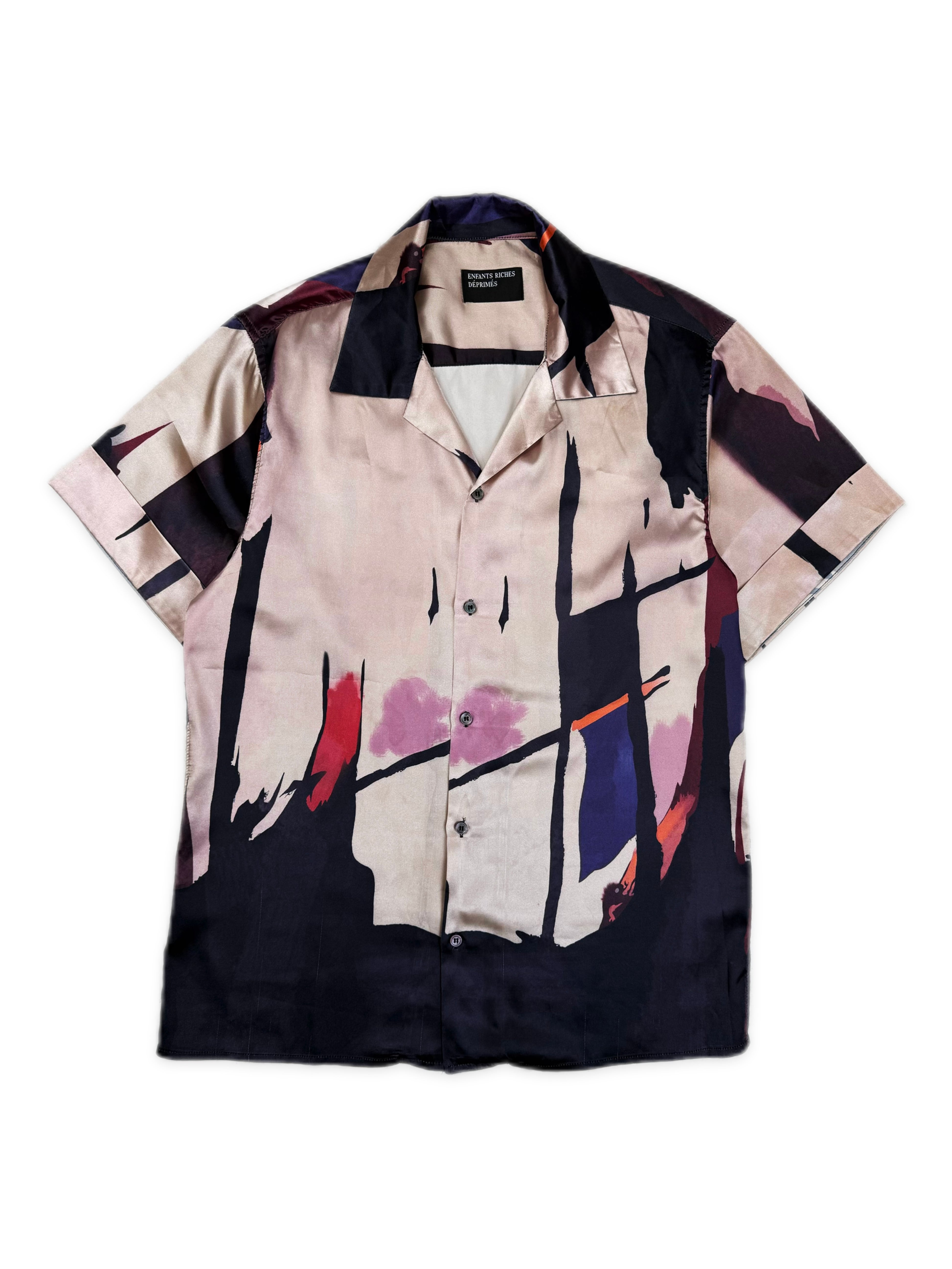 Enfants Riches Deprimes ‘I Made This Painting On Acid’ Silk Shirt