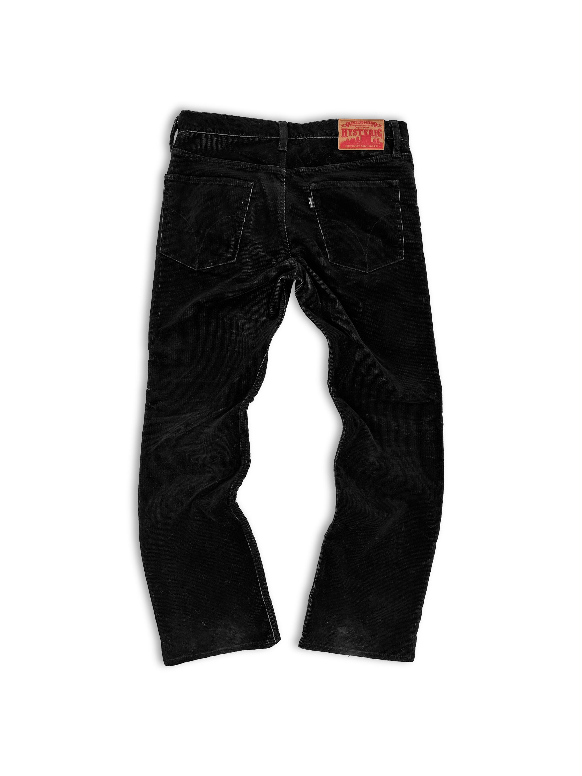 00s Hysteric Glamour Black Corduroy Pants