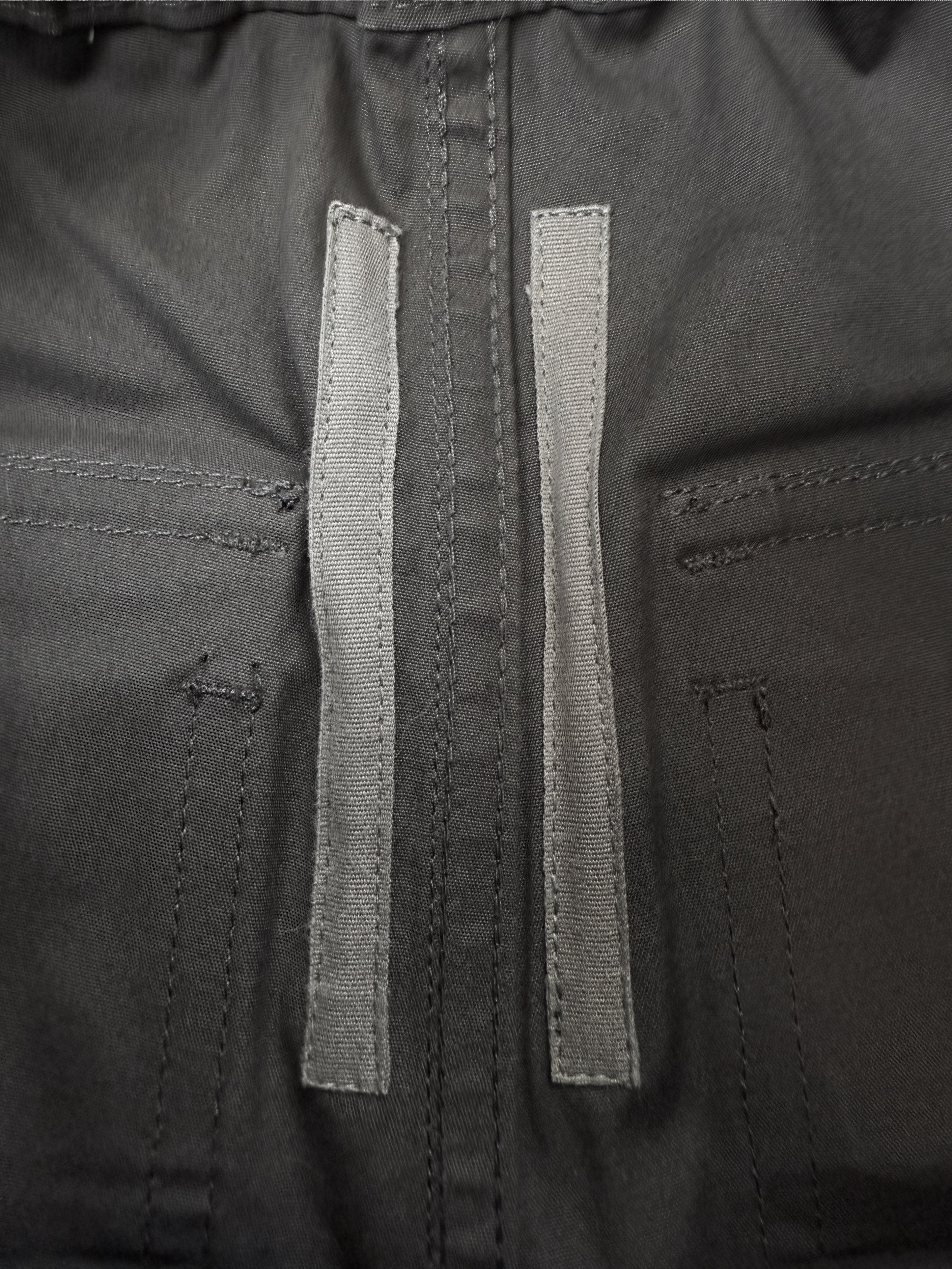 AW18 Rick Owens Dark Dust Creatch Cargo Pocket Pants