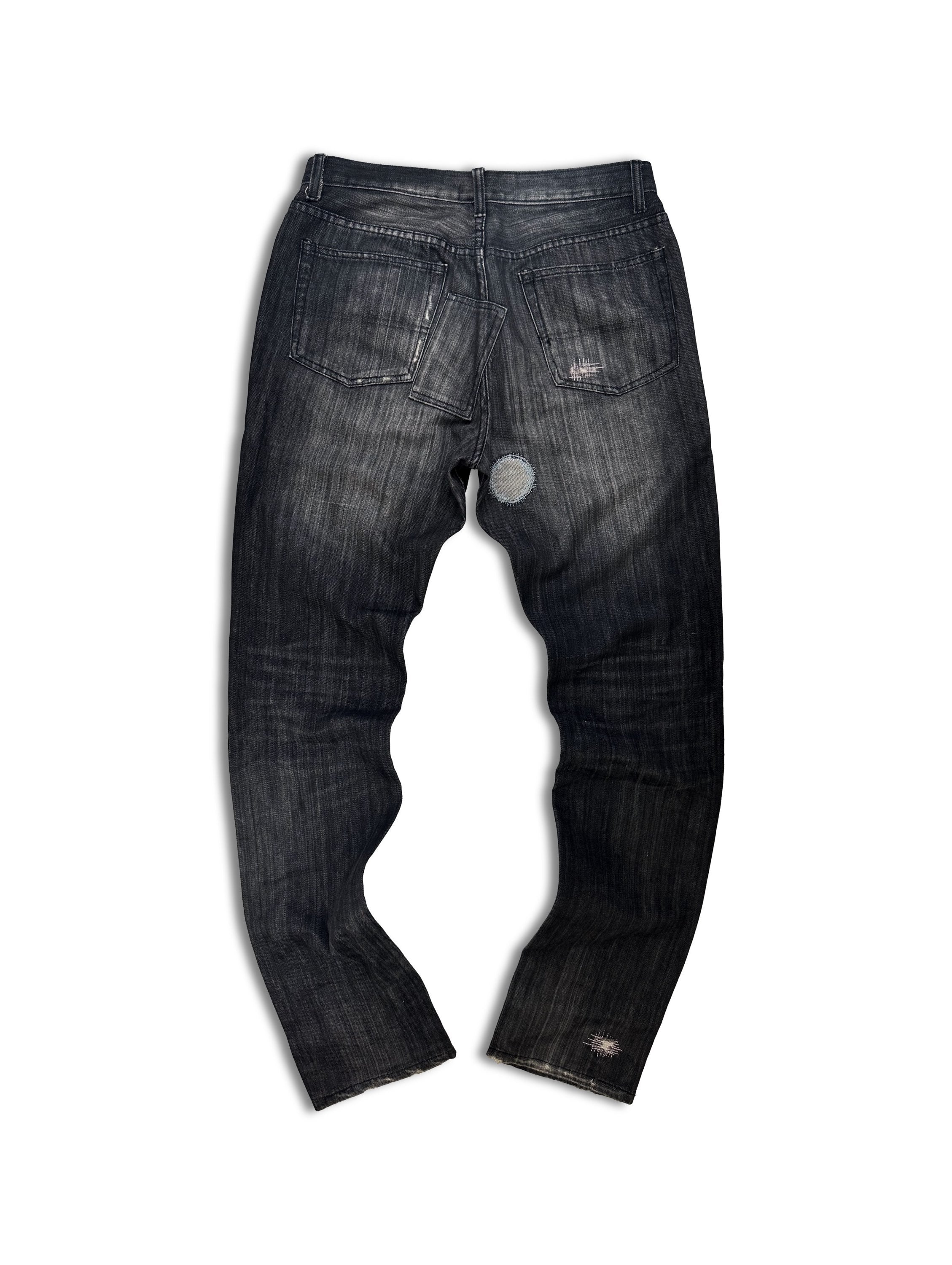 SS05 Undercover ‘But Beautiful’ 60 Red Stitch Patchwork Denim