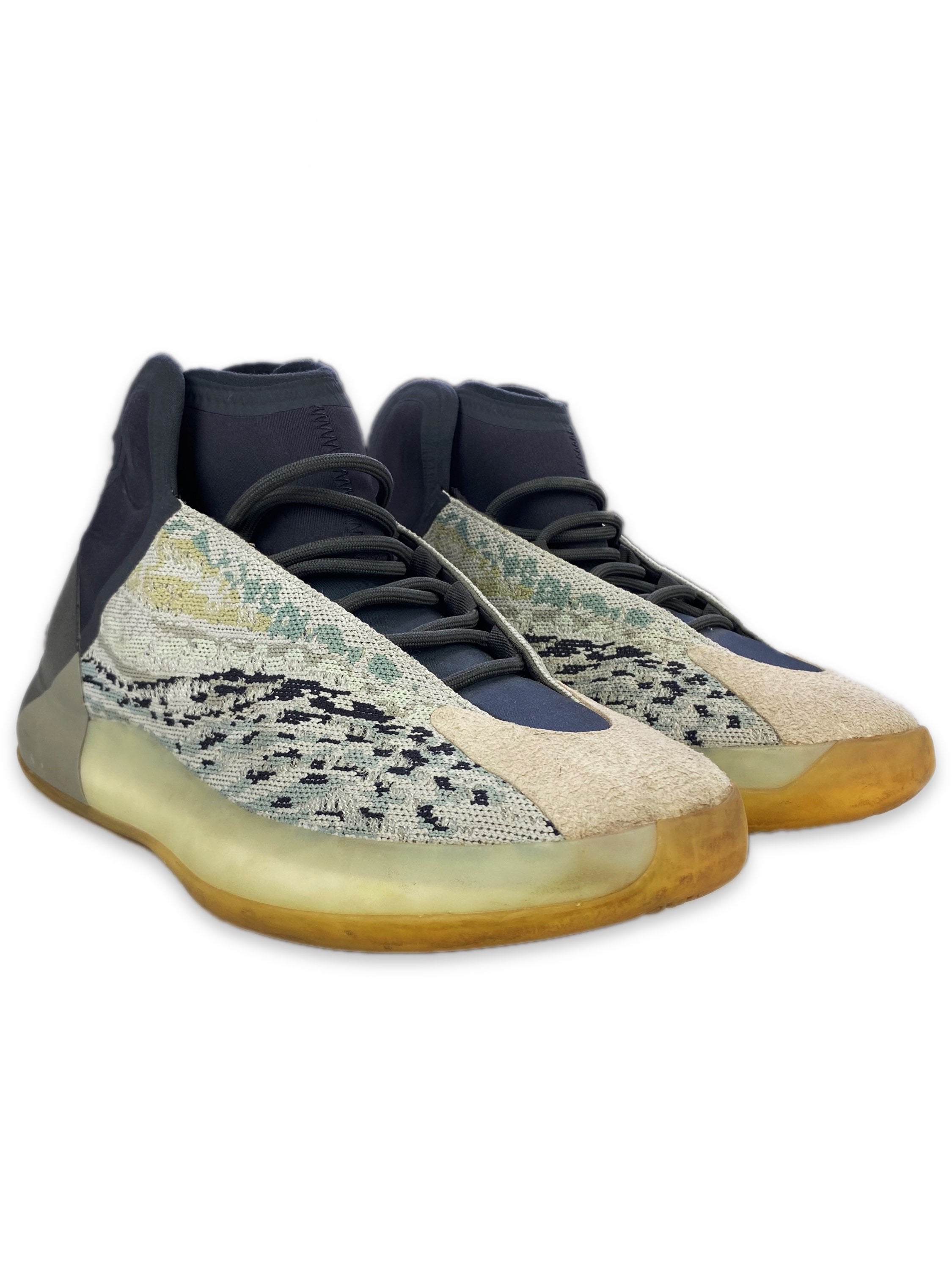 2021 Yeezy ‘Quantum’ Sea Teal High-top Sneakers