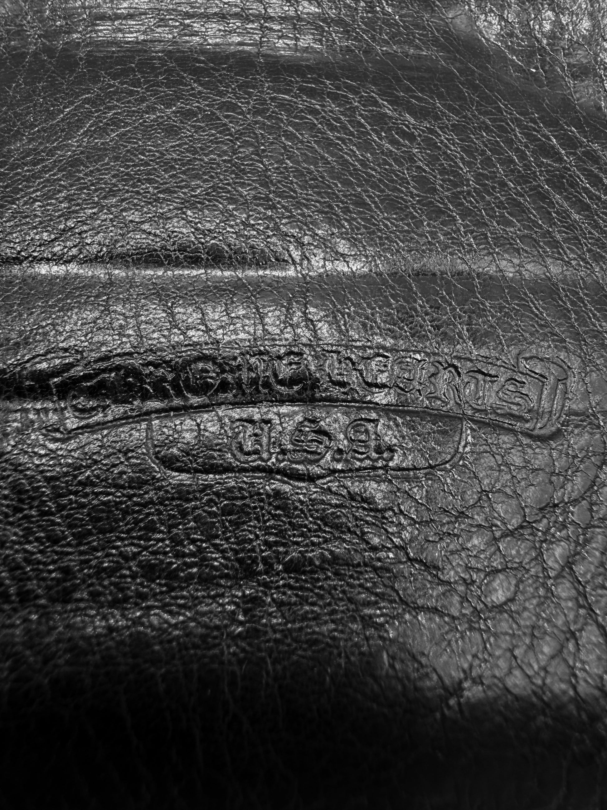 Chrome Hearts Alligator Black Leather Bifold Wallet