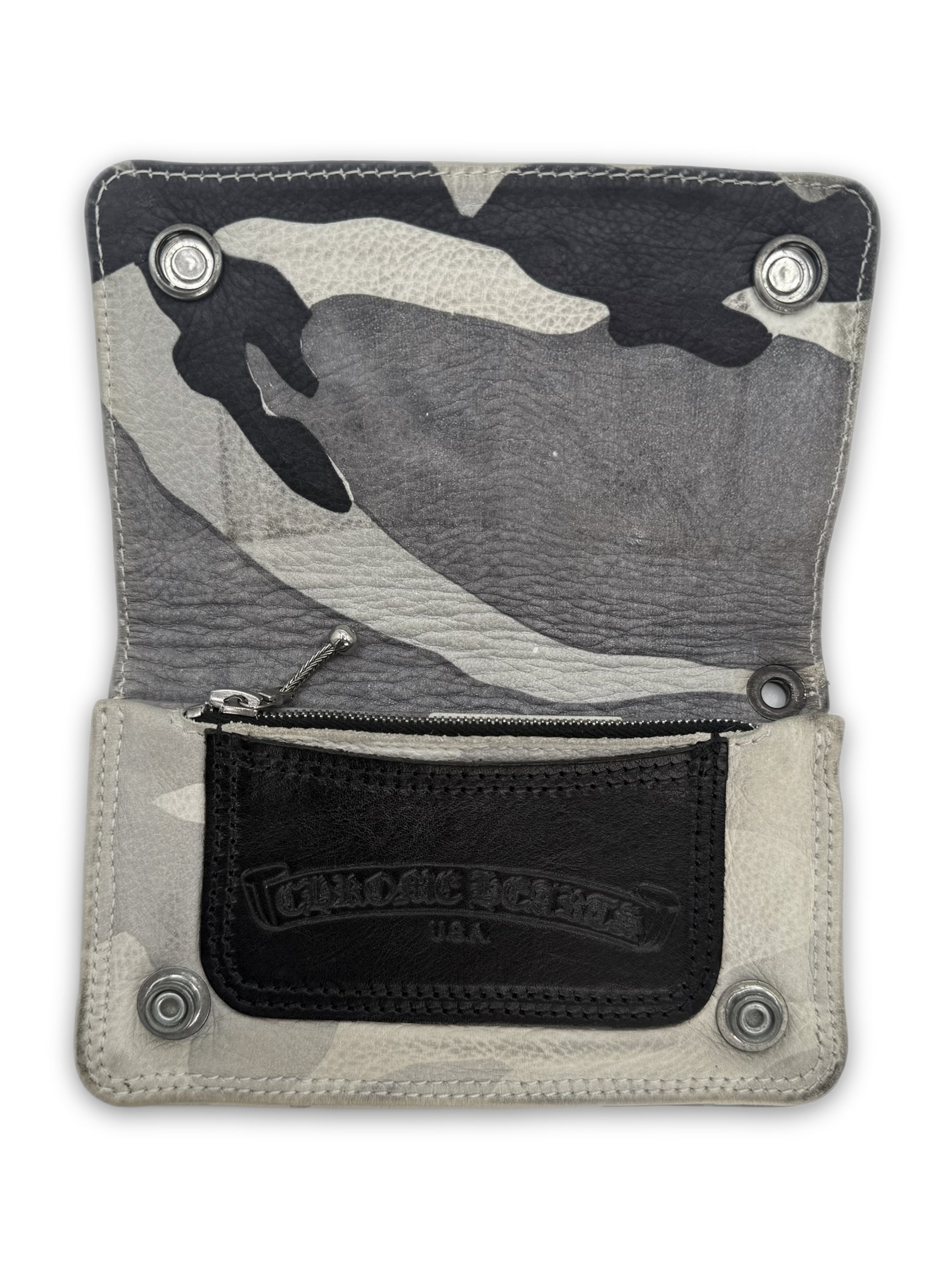 Chrome Hearts ‘Snow Camo’ Leather Bifold Wallet