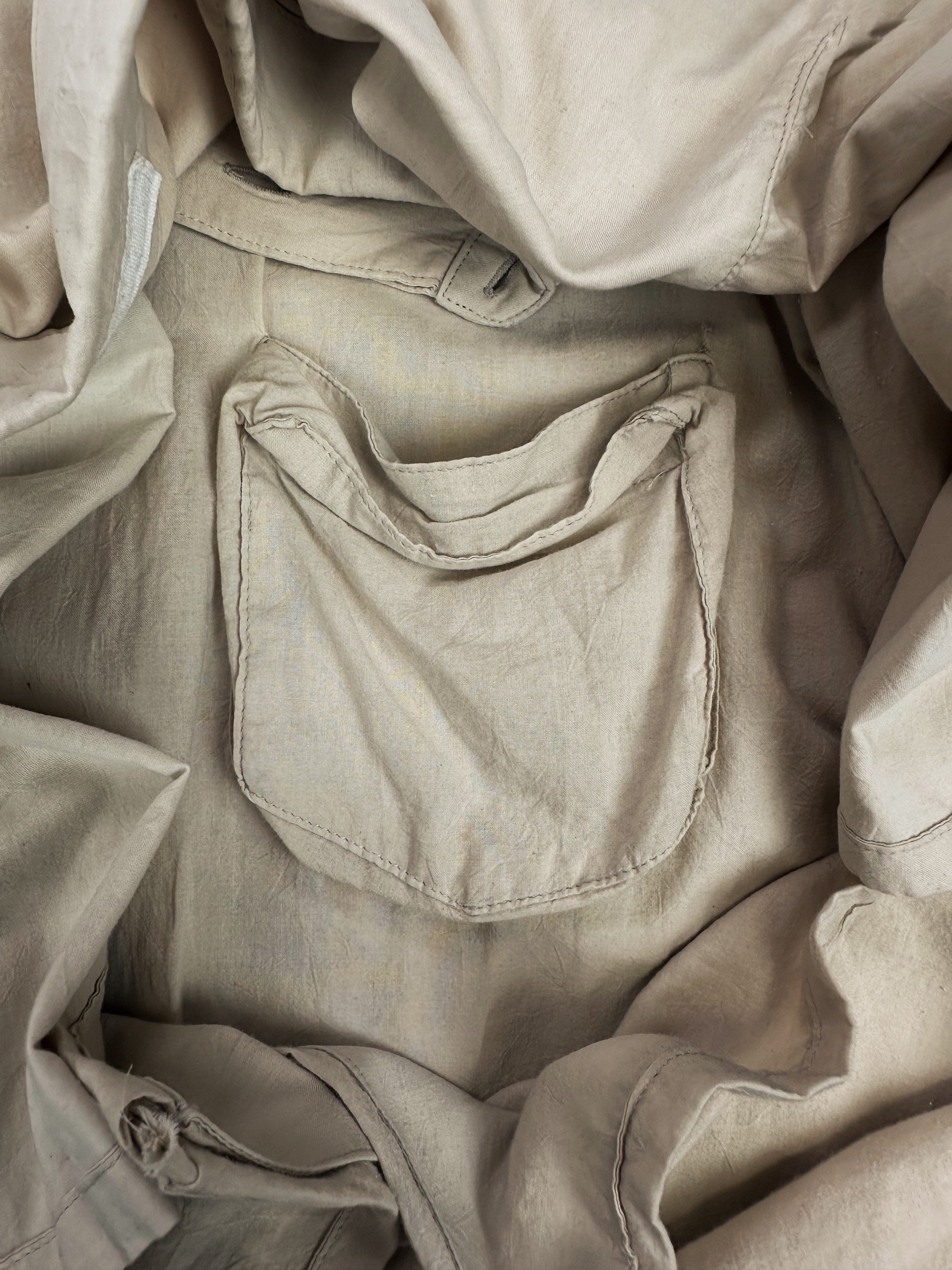 00s Huessin Chaylan ‘3D’ Seam Chest Pocket Collared Shirt