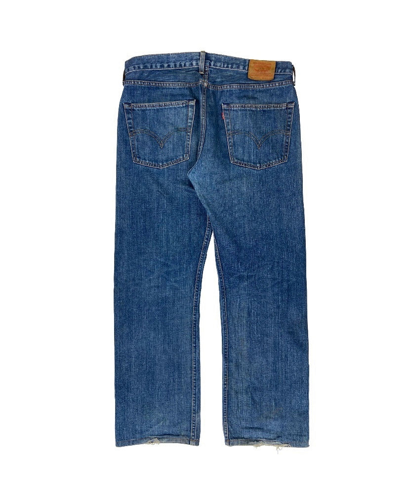 SS02 Junya Watanabe “Eternal Love” Poem Indigo Washed Denim