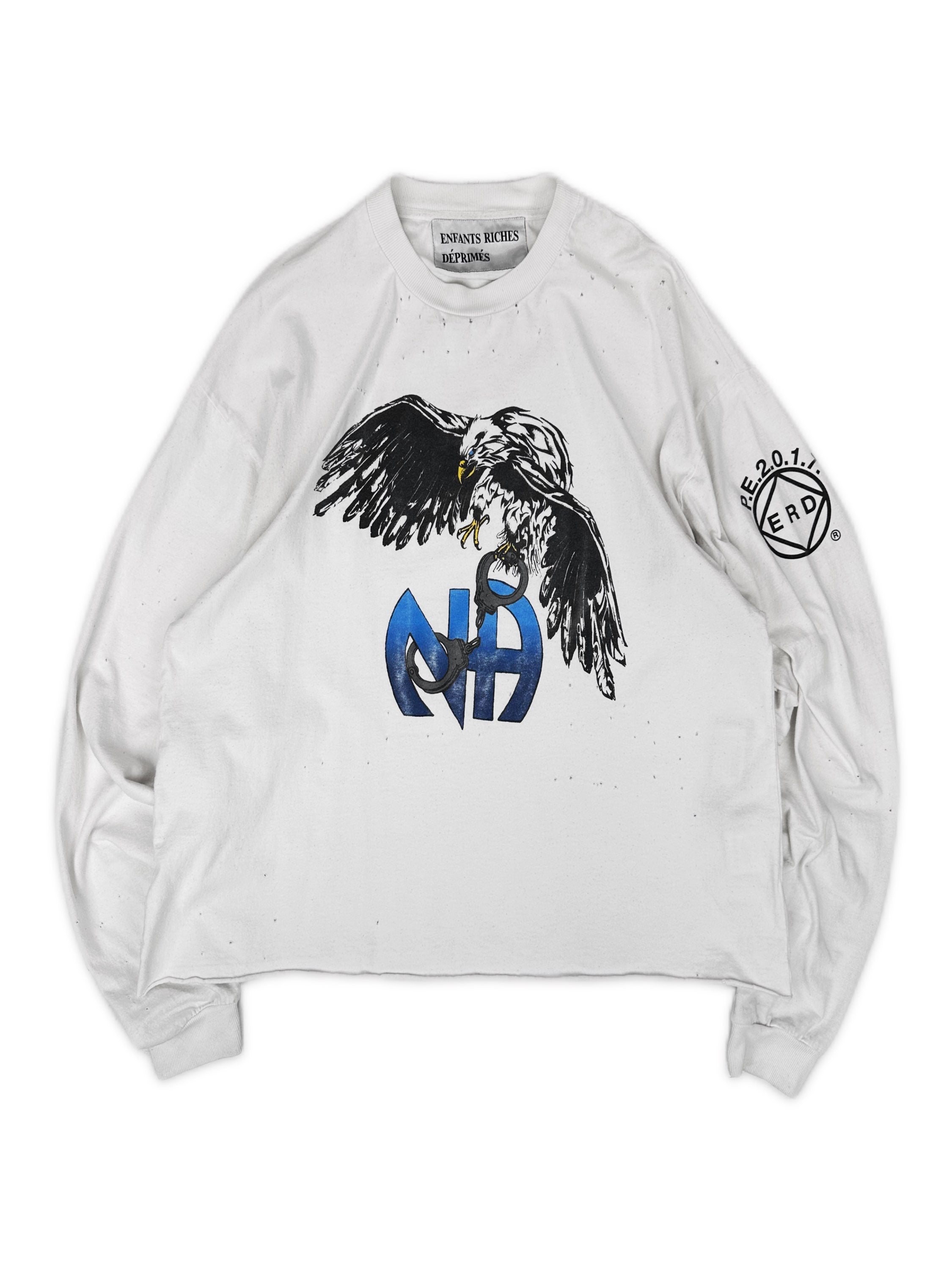SS17 Enfants Riches Deprimes ‘Narcotics Anonymous’ Eagle Graphic Longsleeve