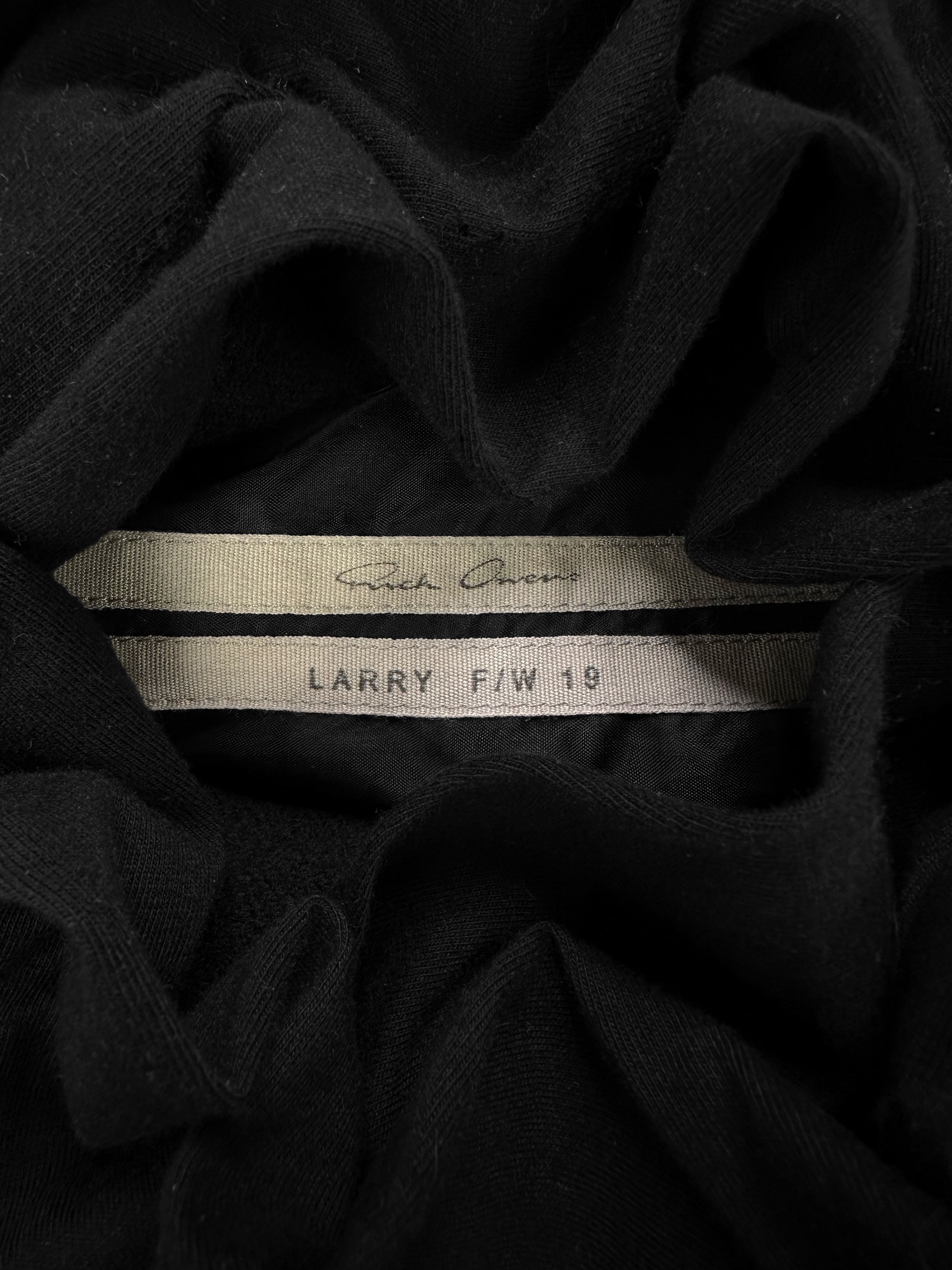 AW17 Rick Owens ‘Larry’ Cropped Wool Blazer Jacket