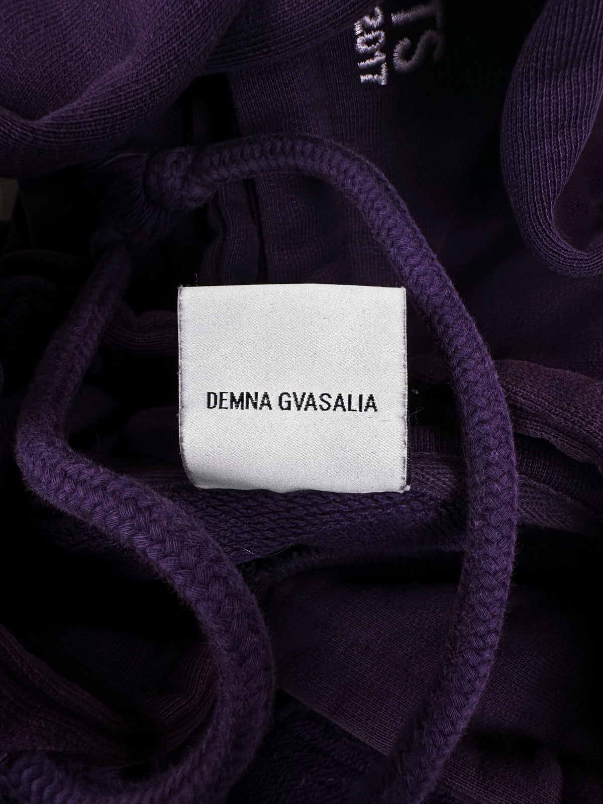 AW16 Vetements Homme ‘Sexual Fantasies’ Purple Slogan Hoodie