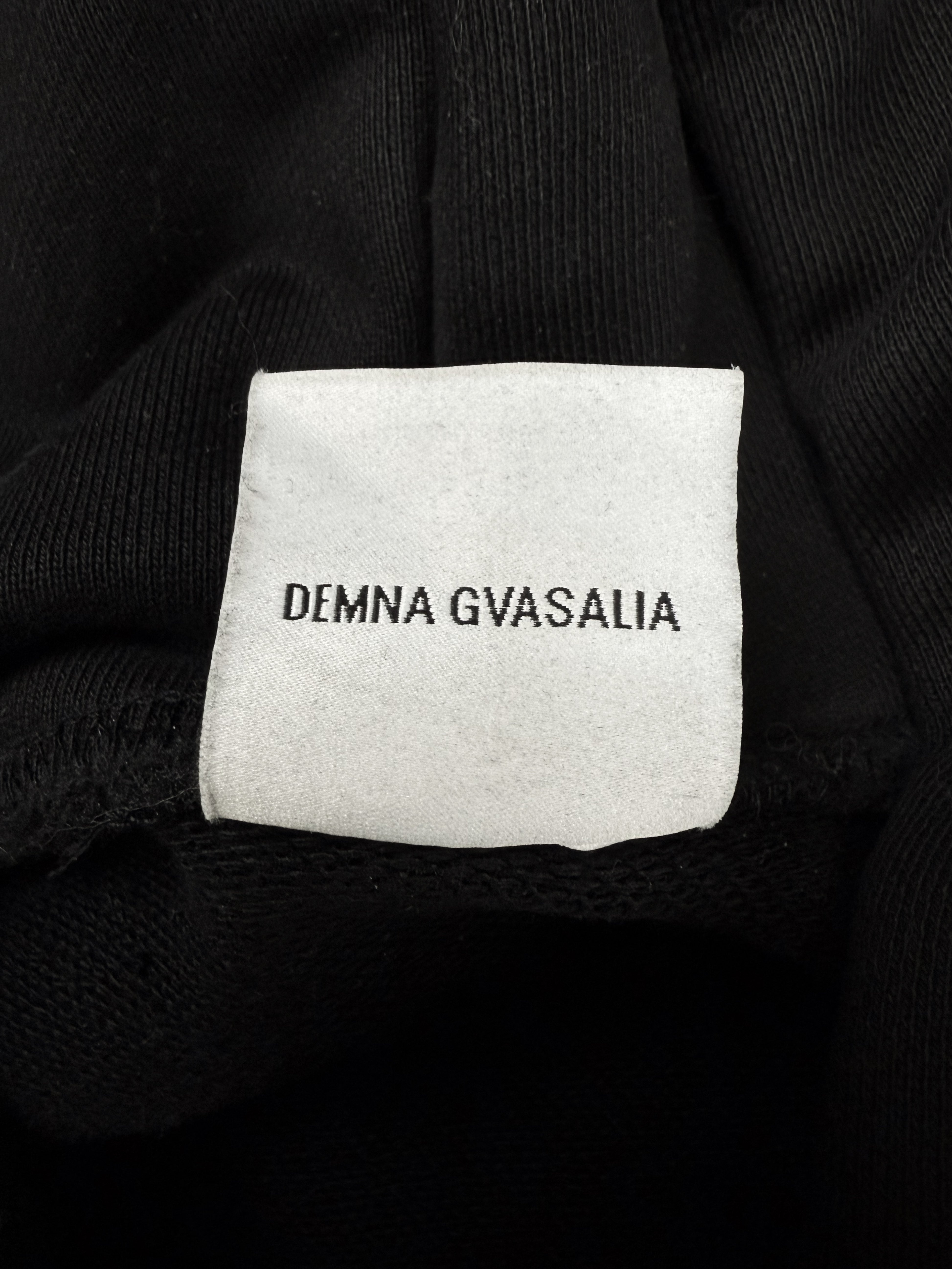 SS20 Vetements ‘Ecstasy’ Logo Black Oversized Graphic Hoodie
