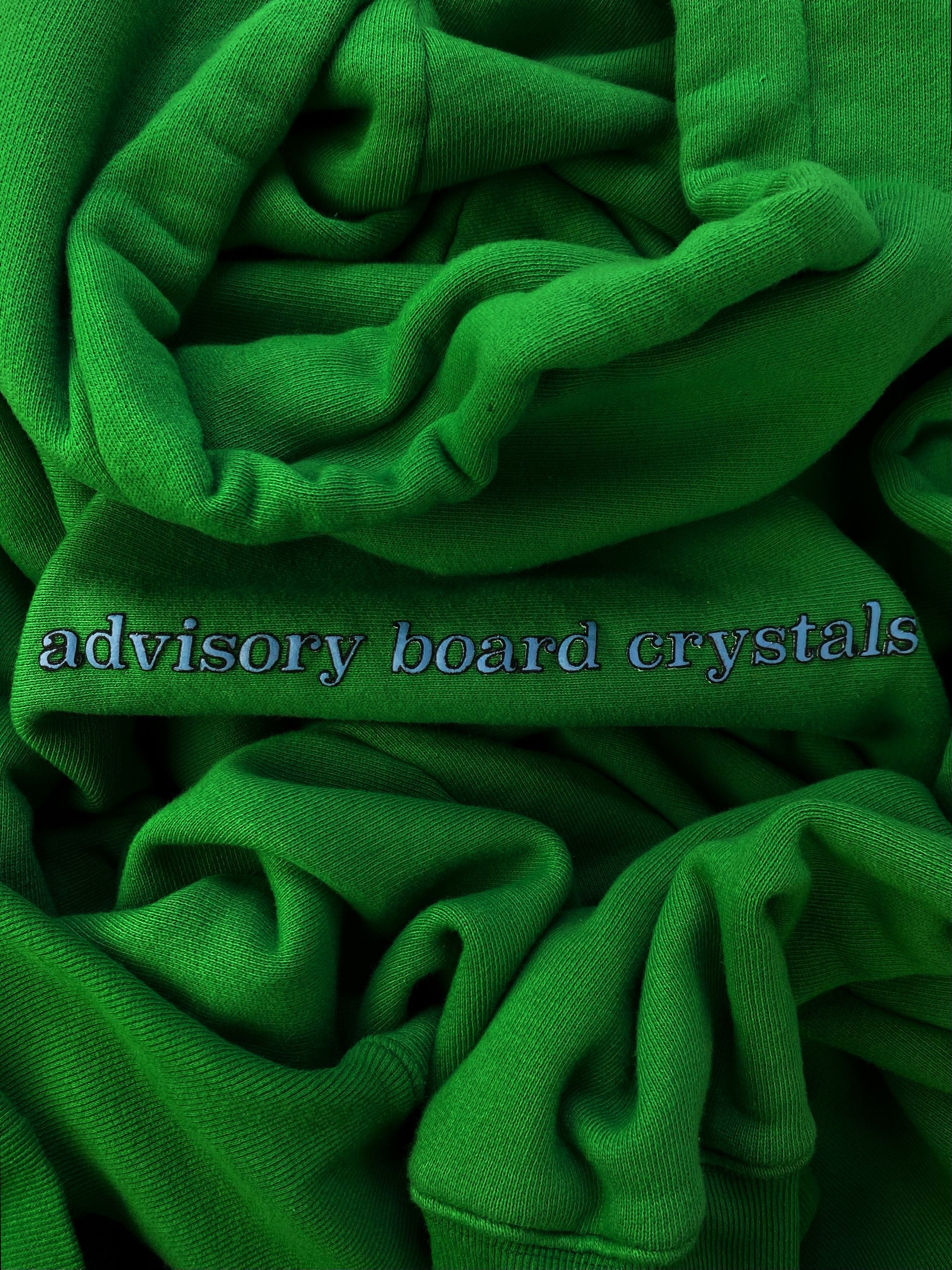 AW21 Advisory Board Crystals ‘Get Rich’ Bubble Print Hoodie