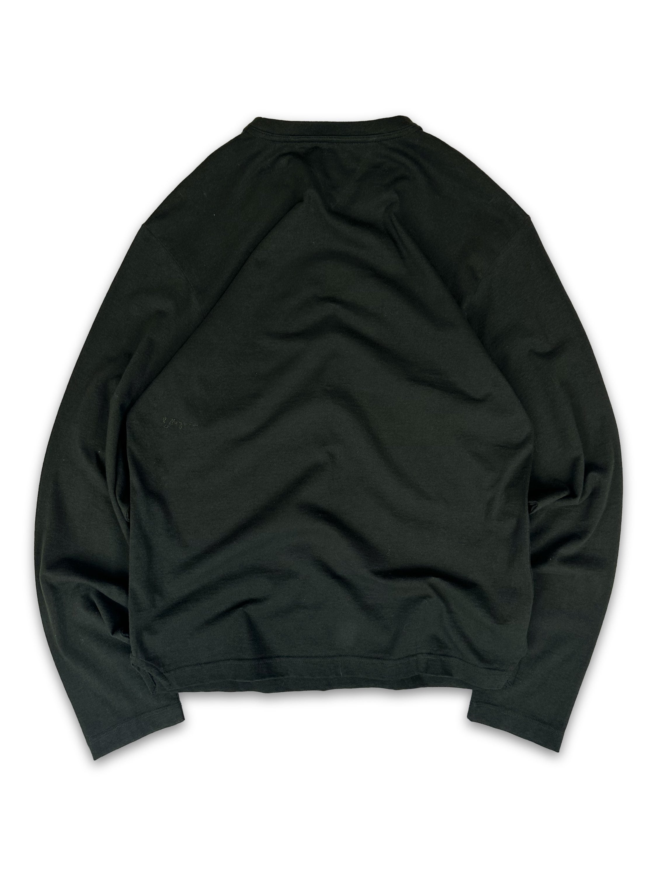 Bottega Veneta Dark Green ‘Embroidered’ Long Sleeve Shirt