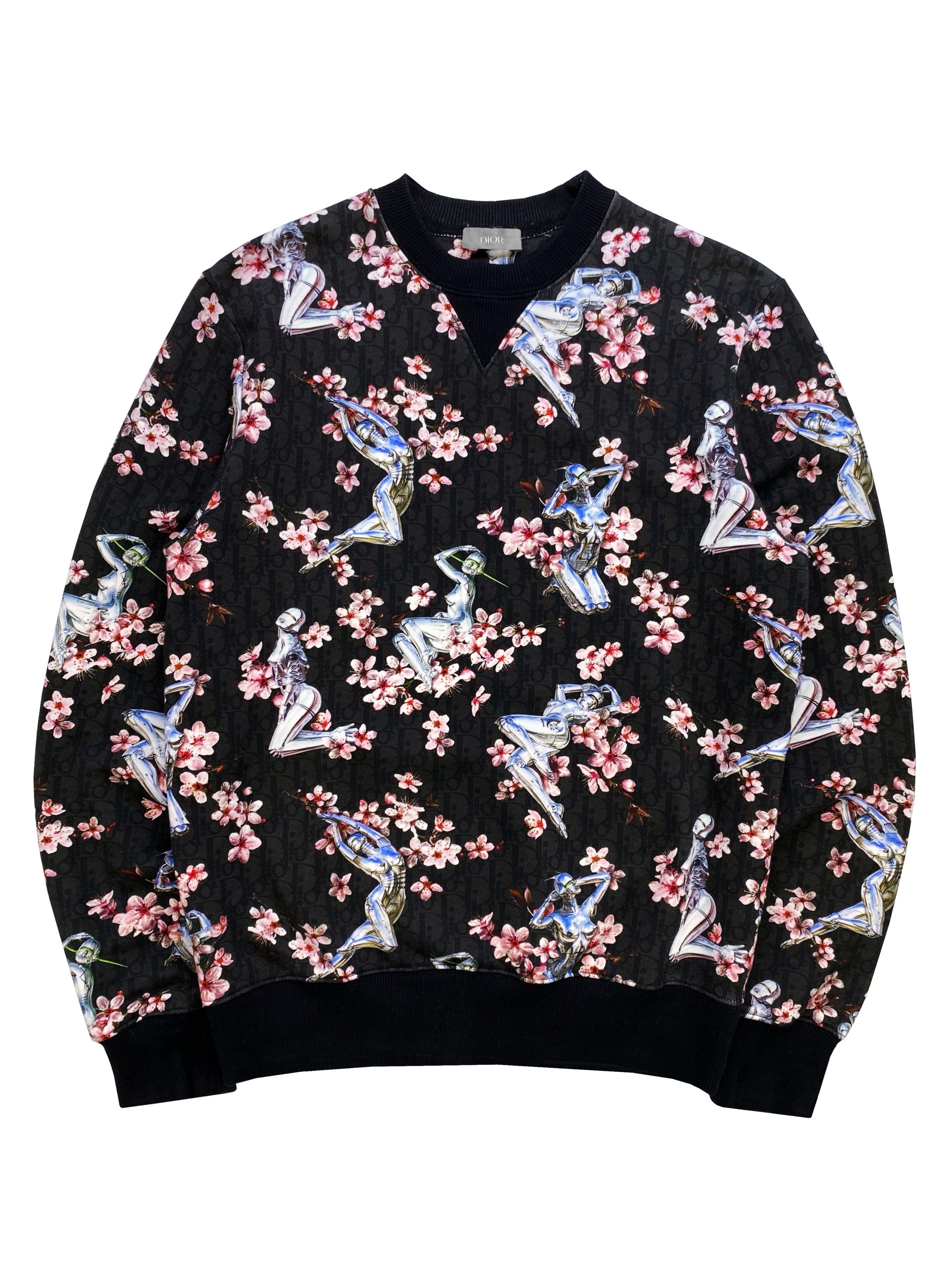 FW19 Dior Homme x Hajime Sorayama ‘Robot’ Monogram Crewneck