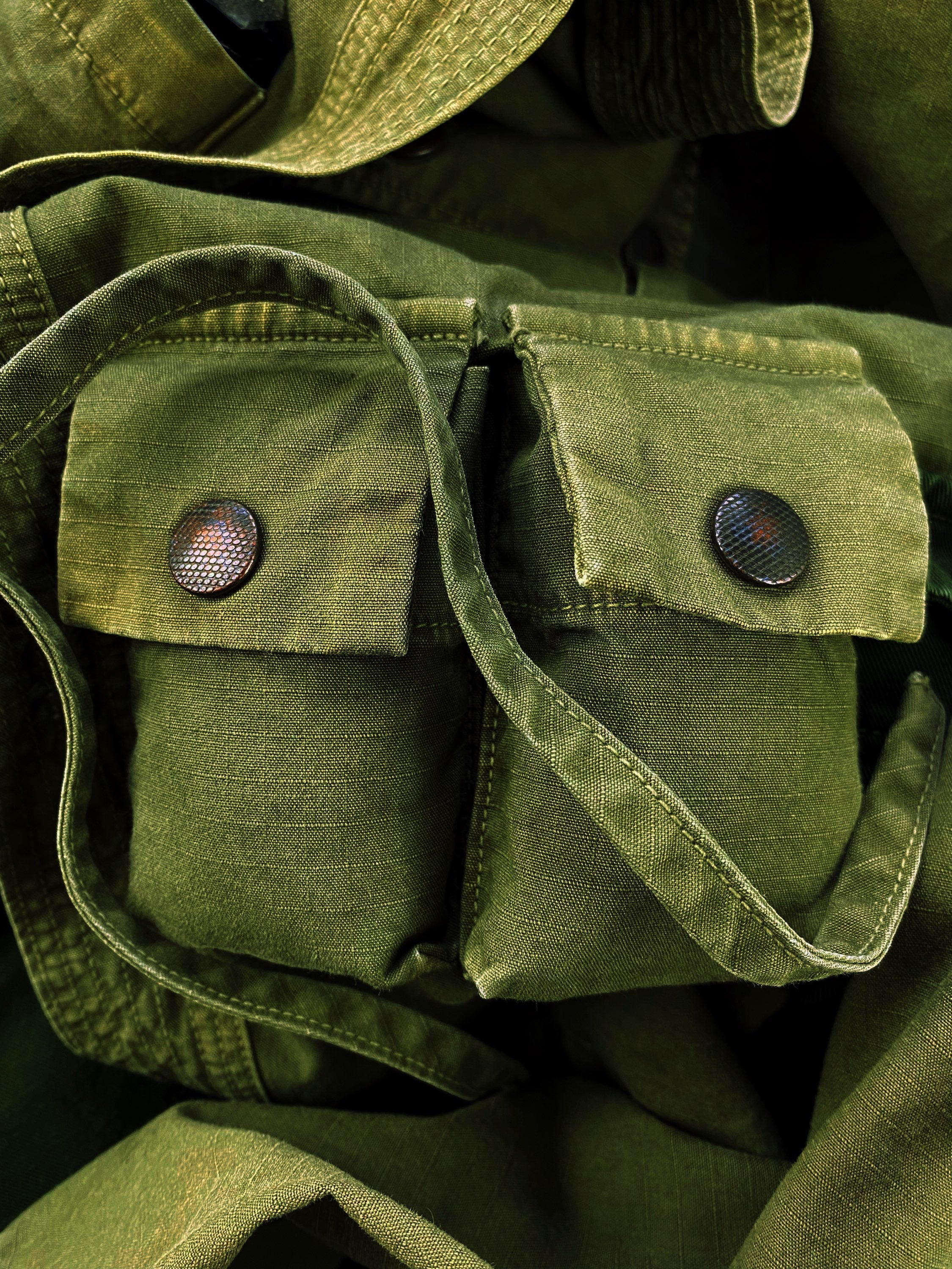 AW19 Kapital ‘Alpine’ Multi Pocket Denim Cargo Kimono Jacket