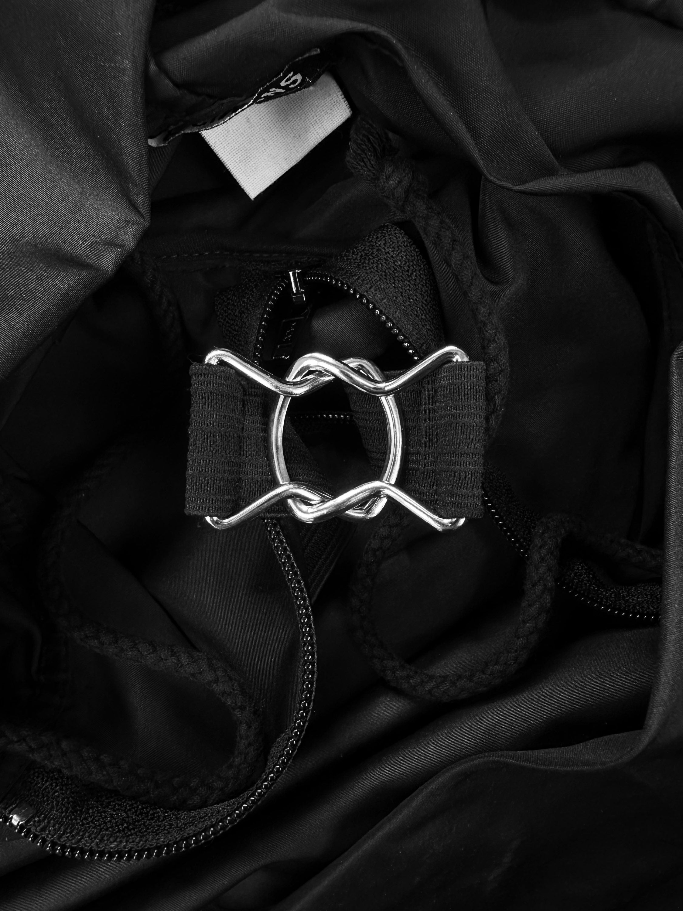 SS97 Raf Simons ‘Teenage Summer Camp’ Black Packable Anorak