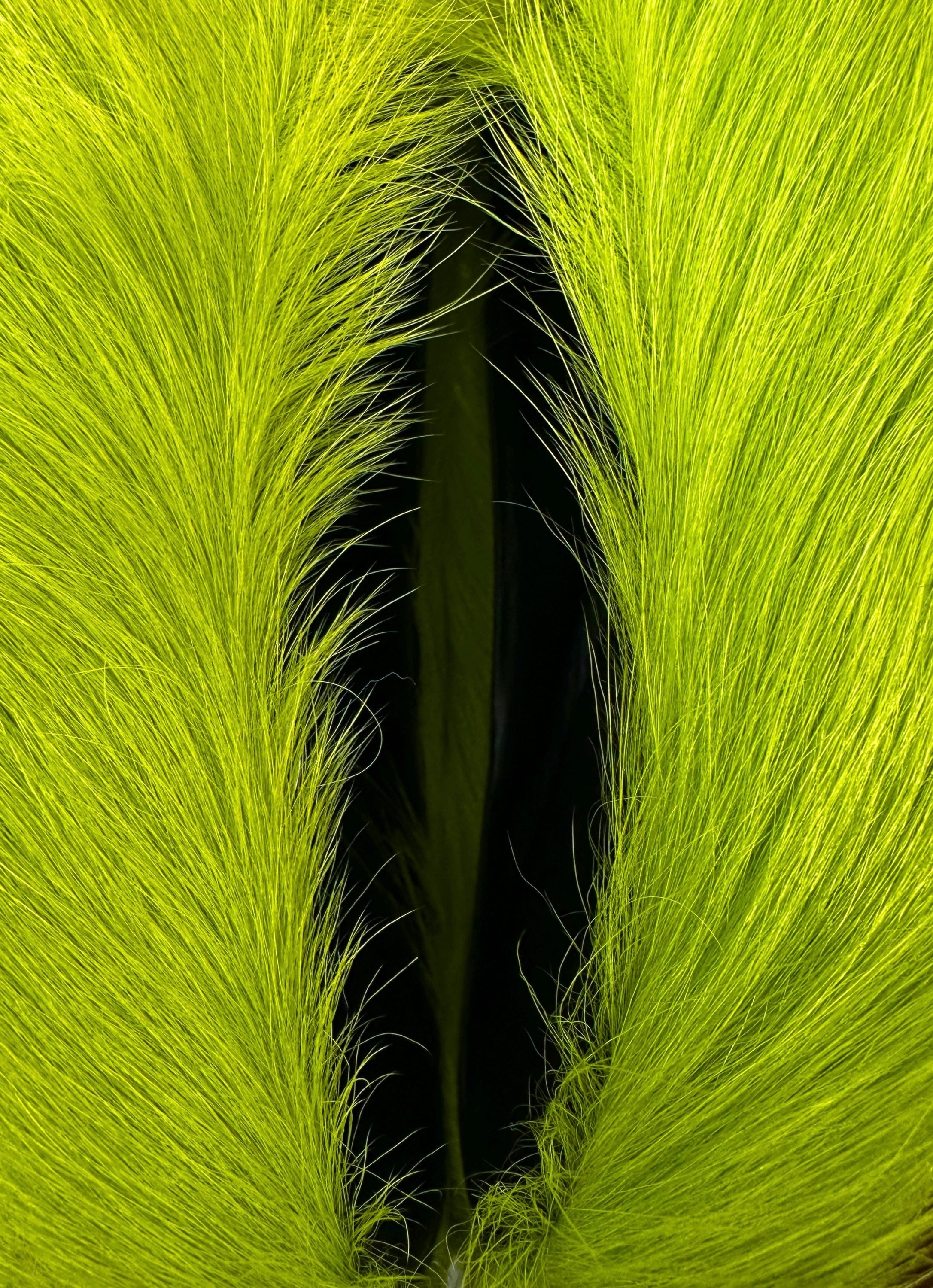 AW21 Marni Fussbet ‘Grinch’ Neon Mohair Leather Mules