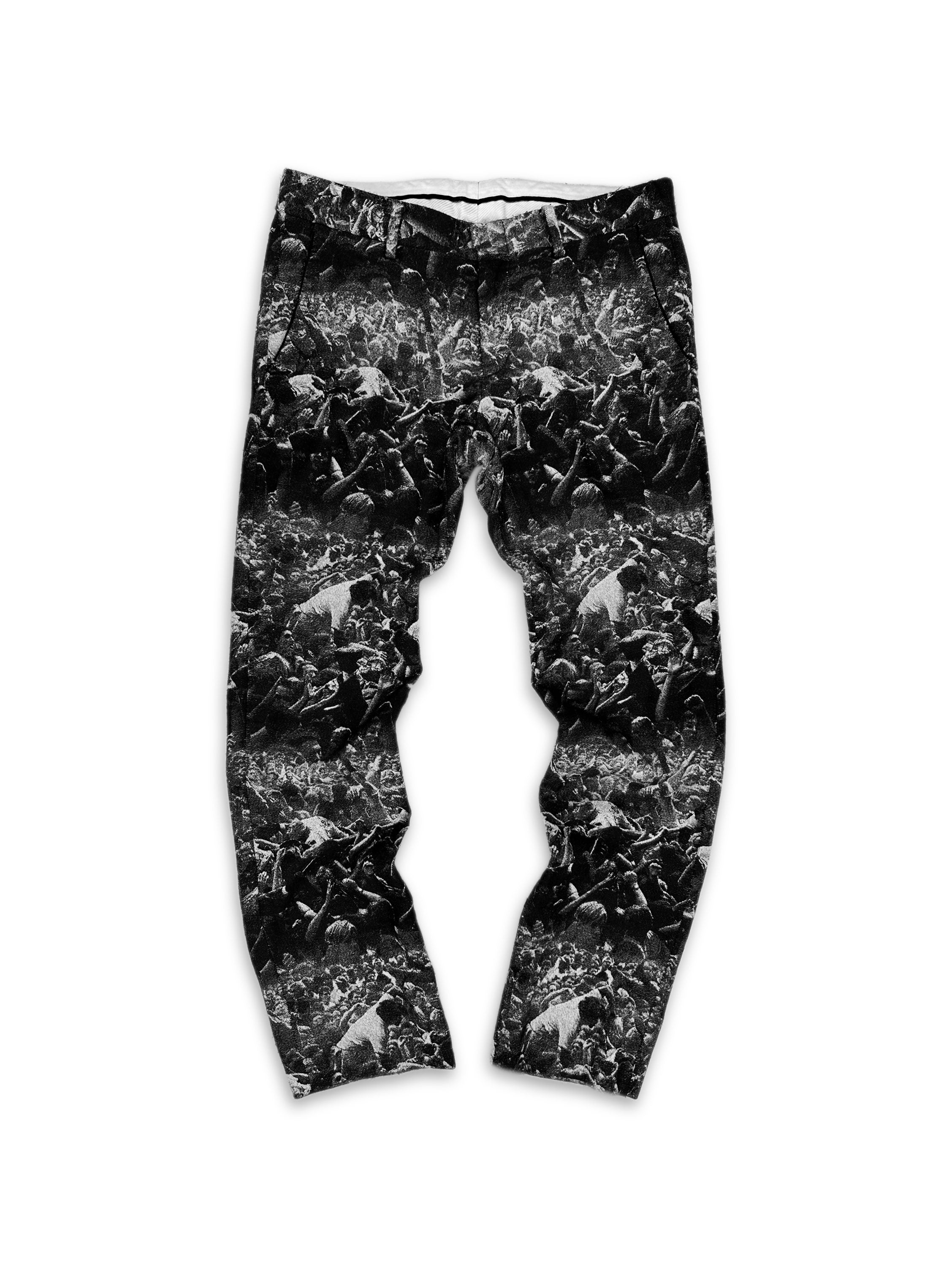 AW09 Number (N)ine x Charles Peterson ‘Moshpit’ Trousers