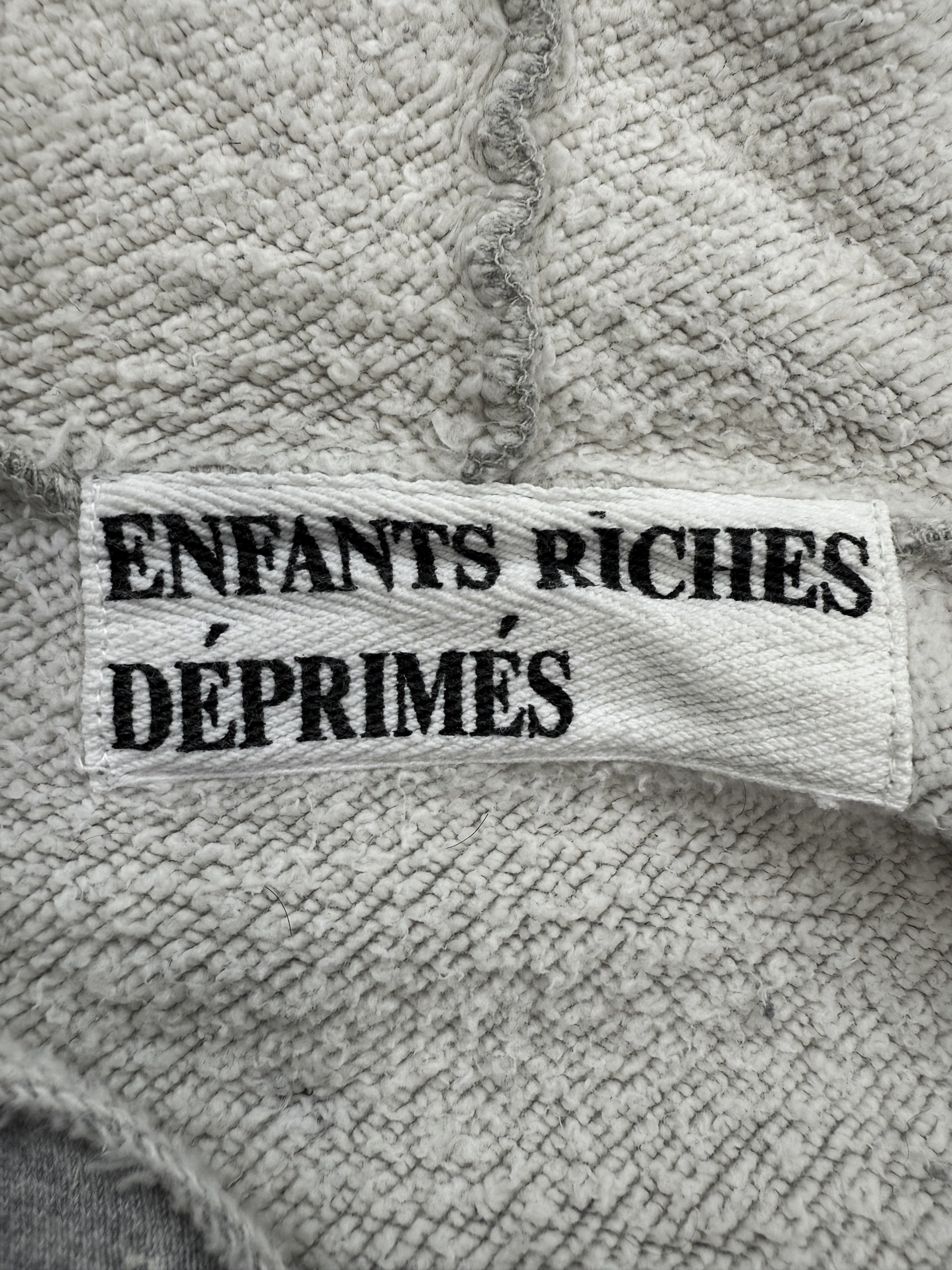 SS19 Enfants Riches Deprimes 1/1 Hand Drawn Masturbating Patch Hoodie
