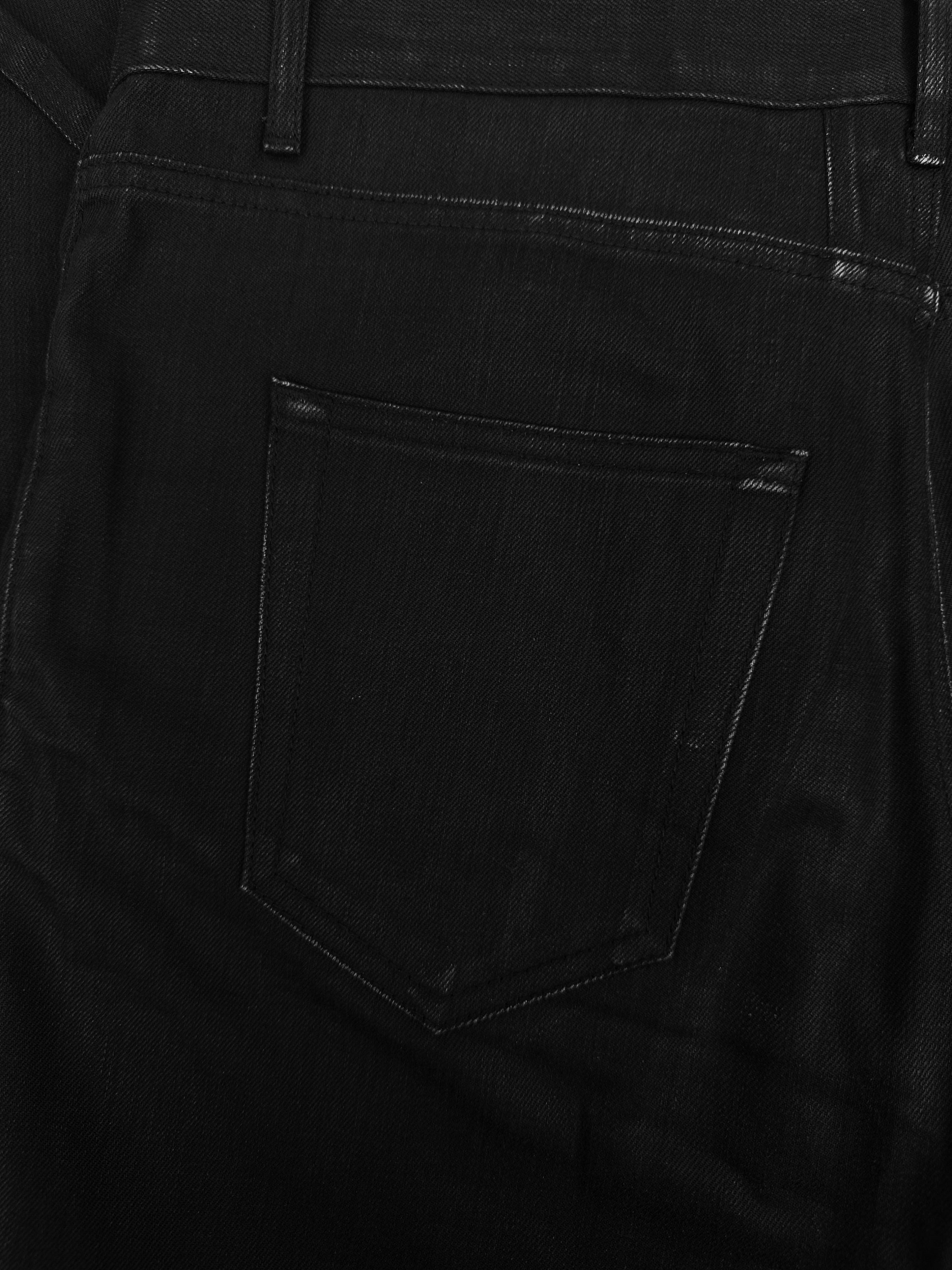 Saint Laurent Paris D02 Black Slim Cut Denim
