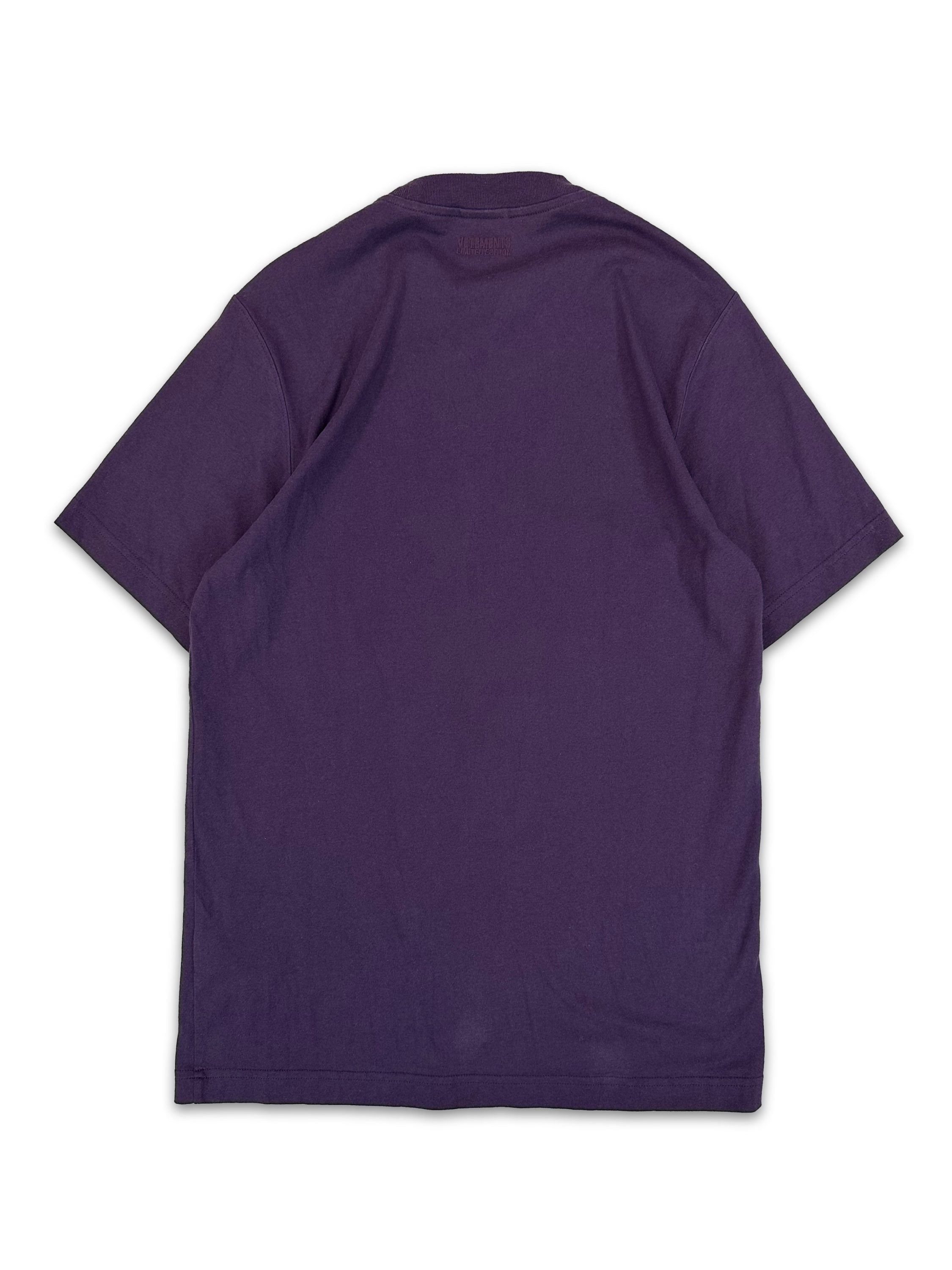 Vetements ‘Fuck’ Periodic Table Graphic Purple T-Shirt