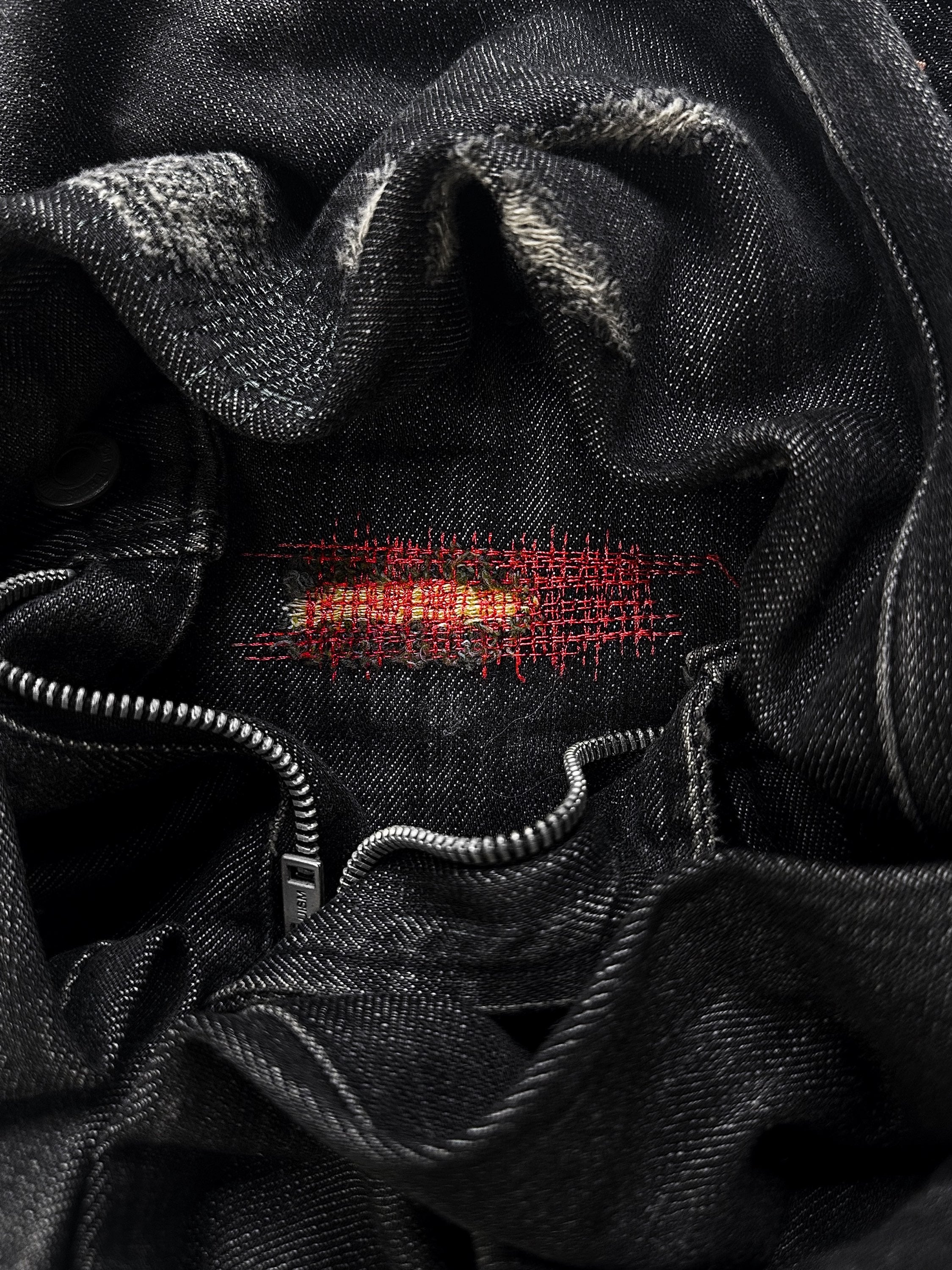 SS05 Undercover ‘But Beautiful’ 60 Red Stitch Patchwork Denim