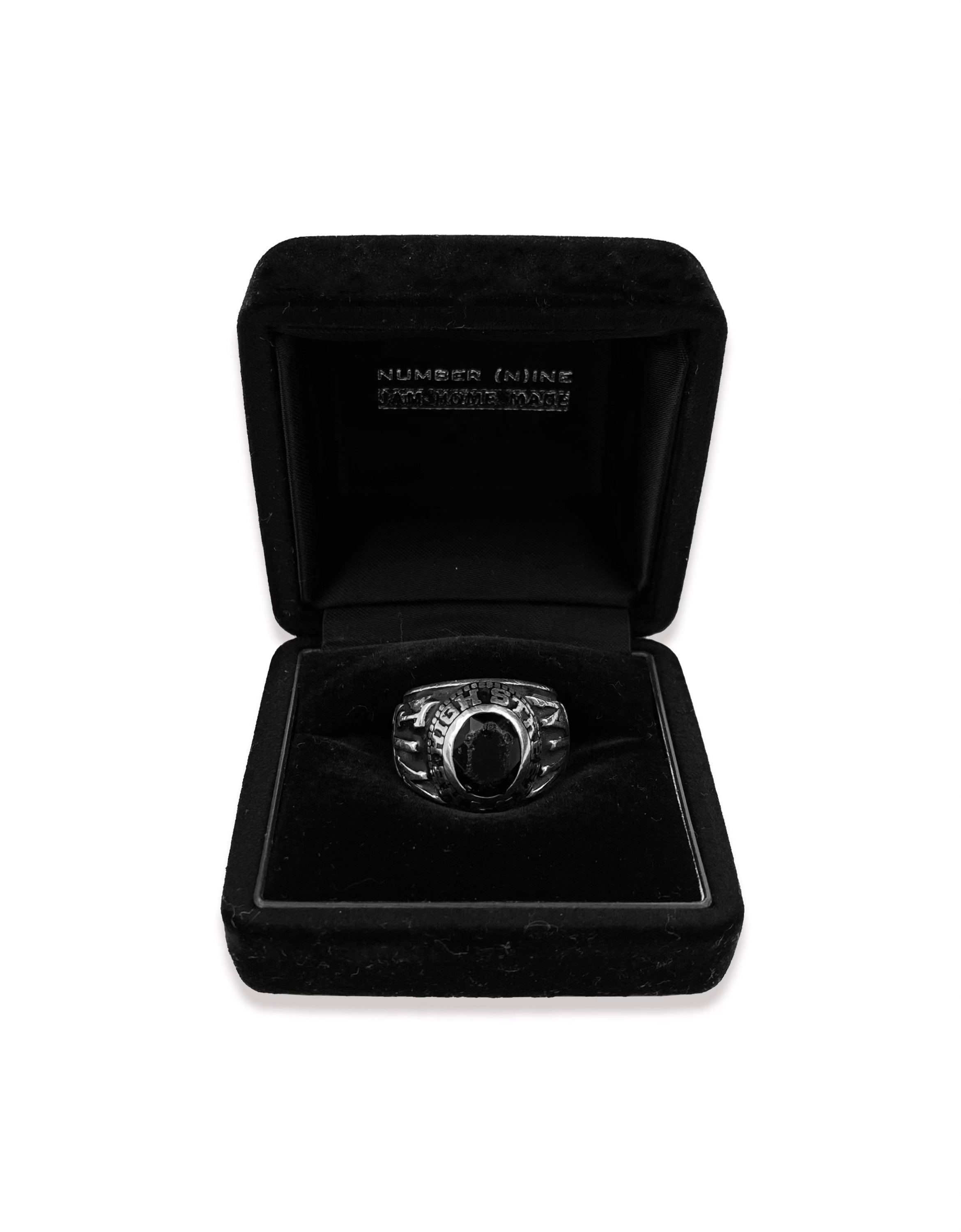 AW05 Number (N)ine “The High Streets” Silver Championship Ring