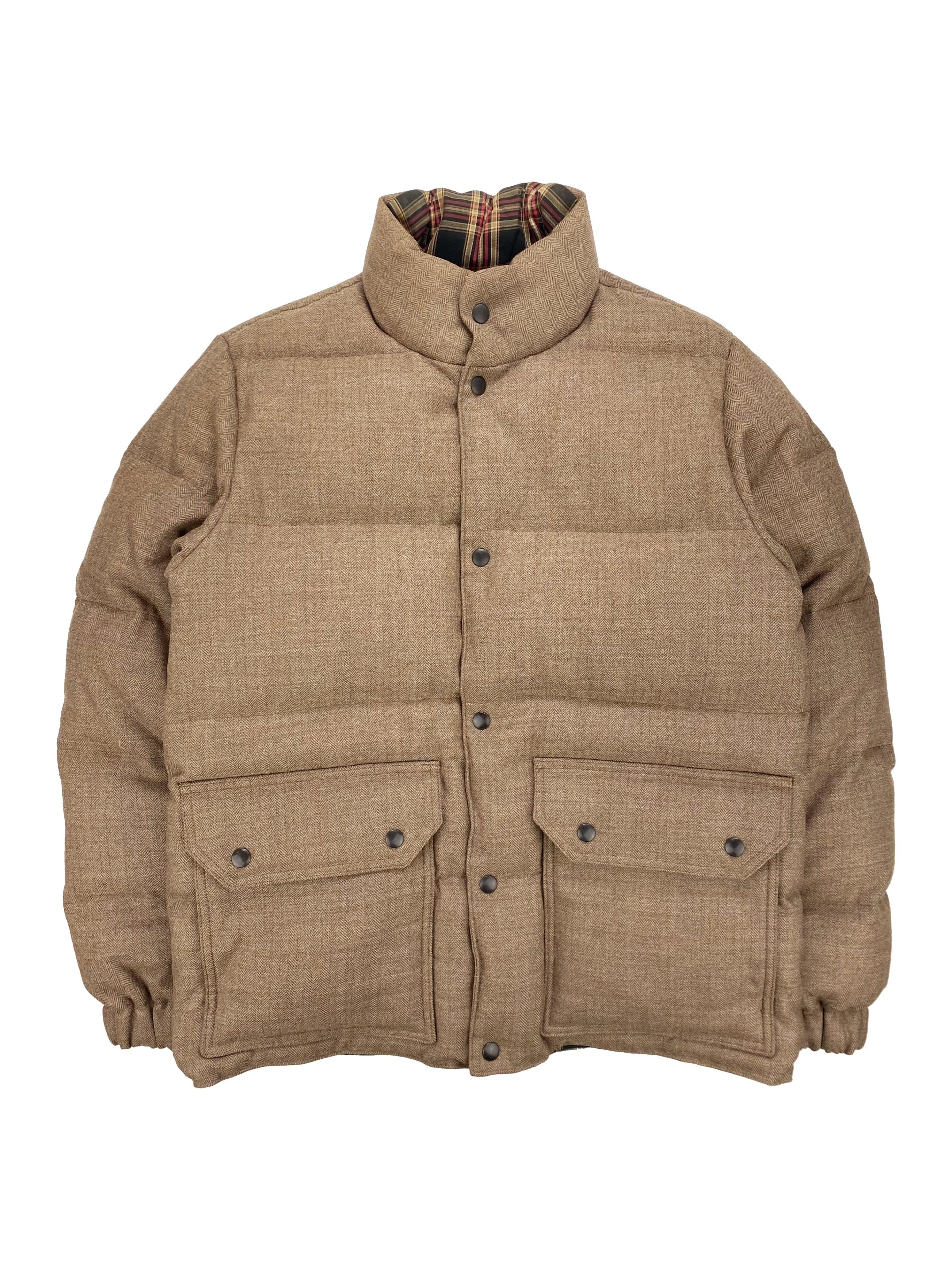 Comme Des Garçons Homme Tan Lined Down Fill Puffer Jacket