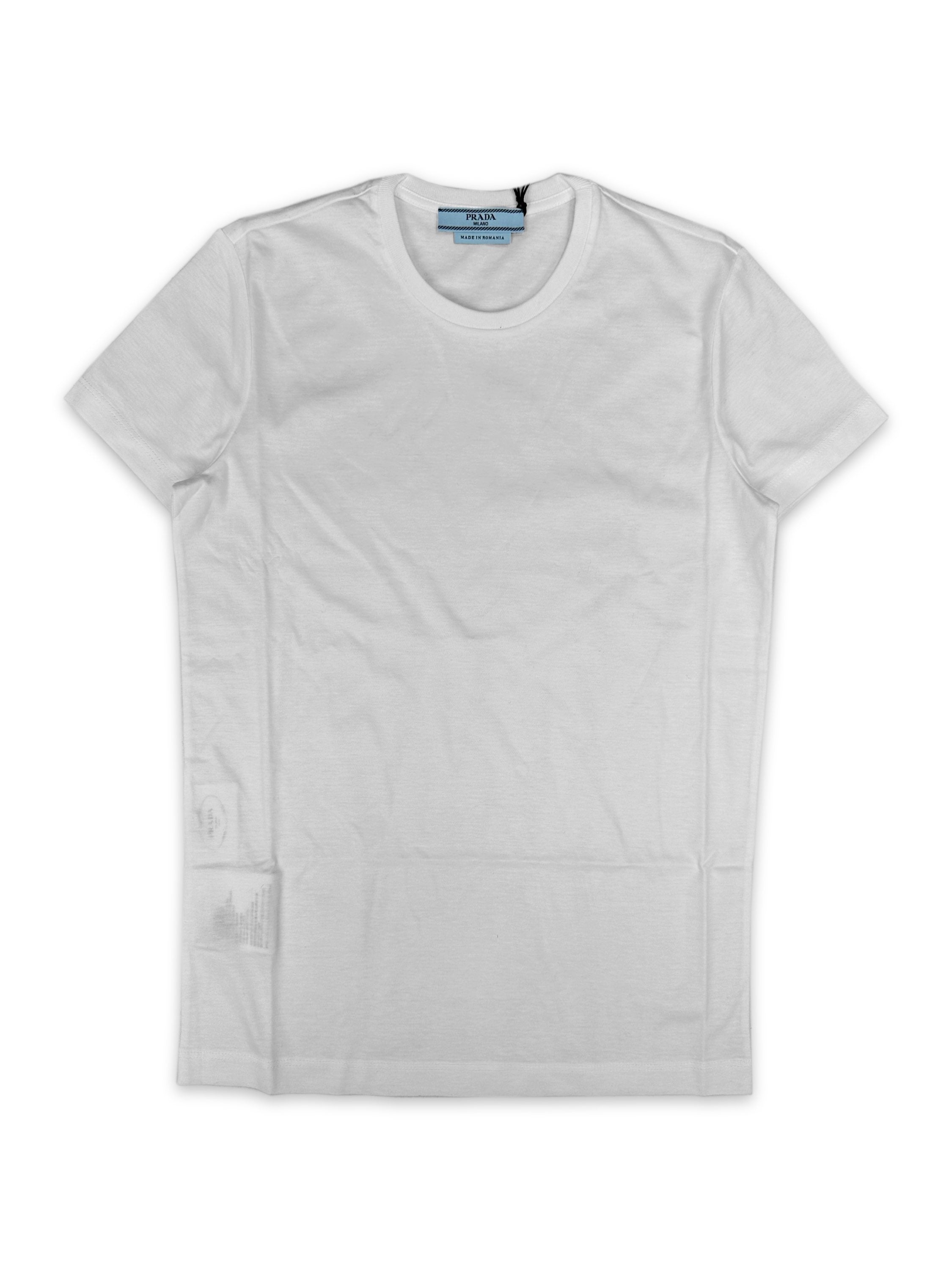SS22 Prada ‘Staff Exclusive’ White Essential Fitted T-Shirt