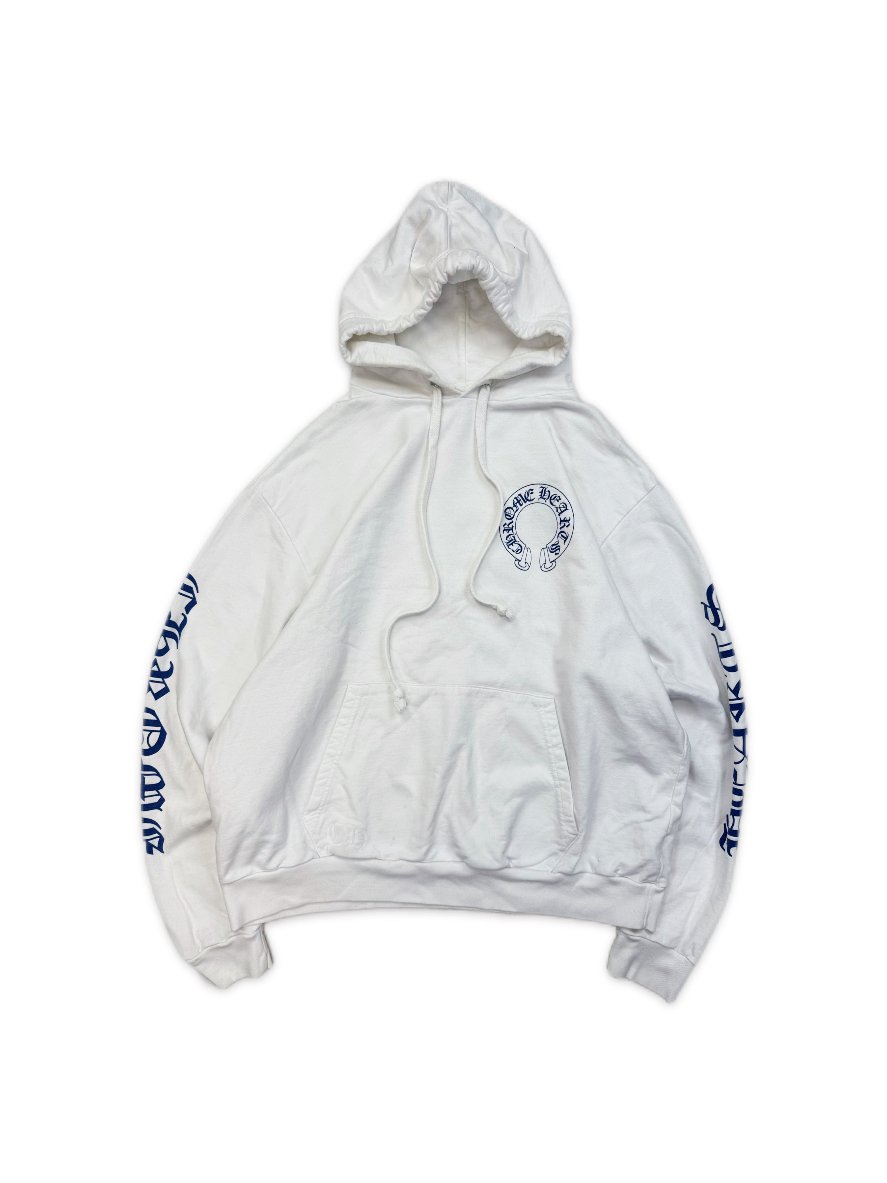 Chrome Hearts Los Angeles Exclusive Rhodium White Hoodie