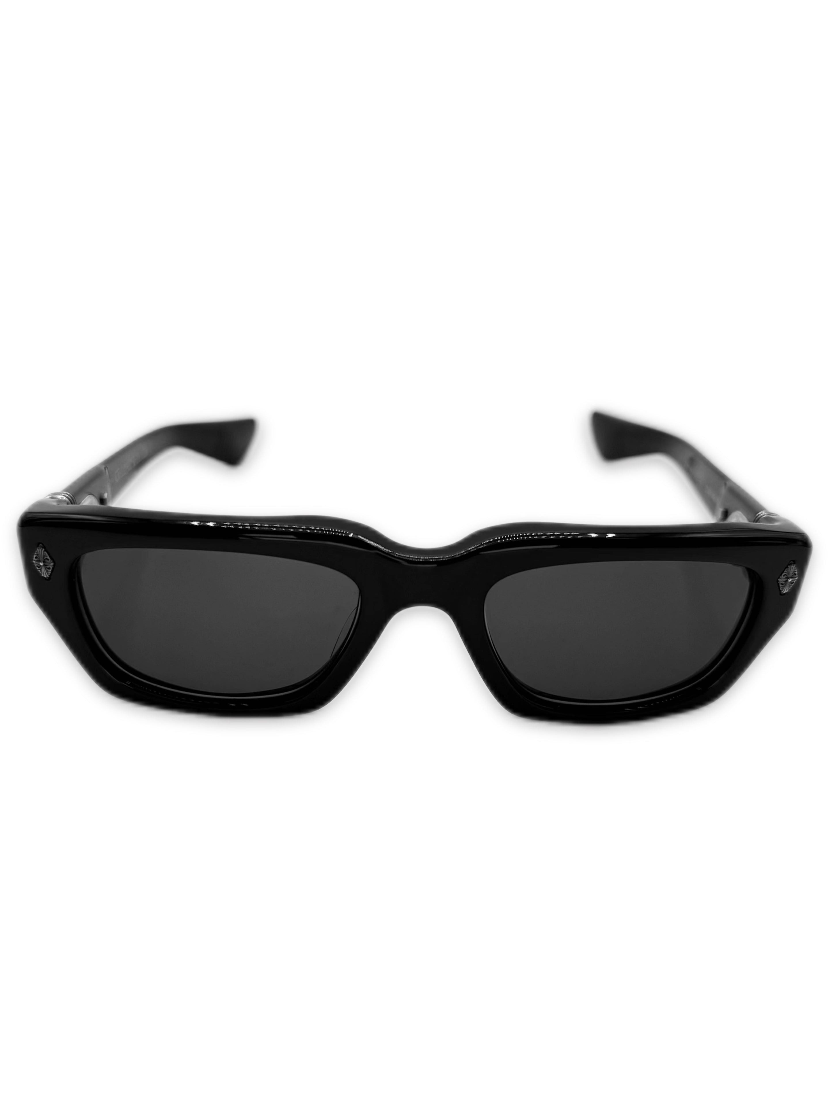 Chrome Hearts ‘Idawanna’ Star Black Square Sunglasses