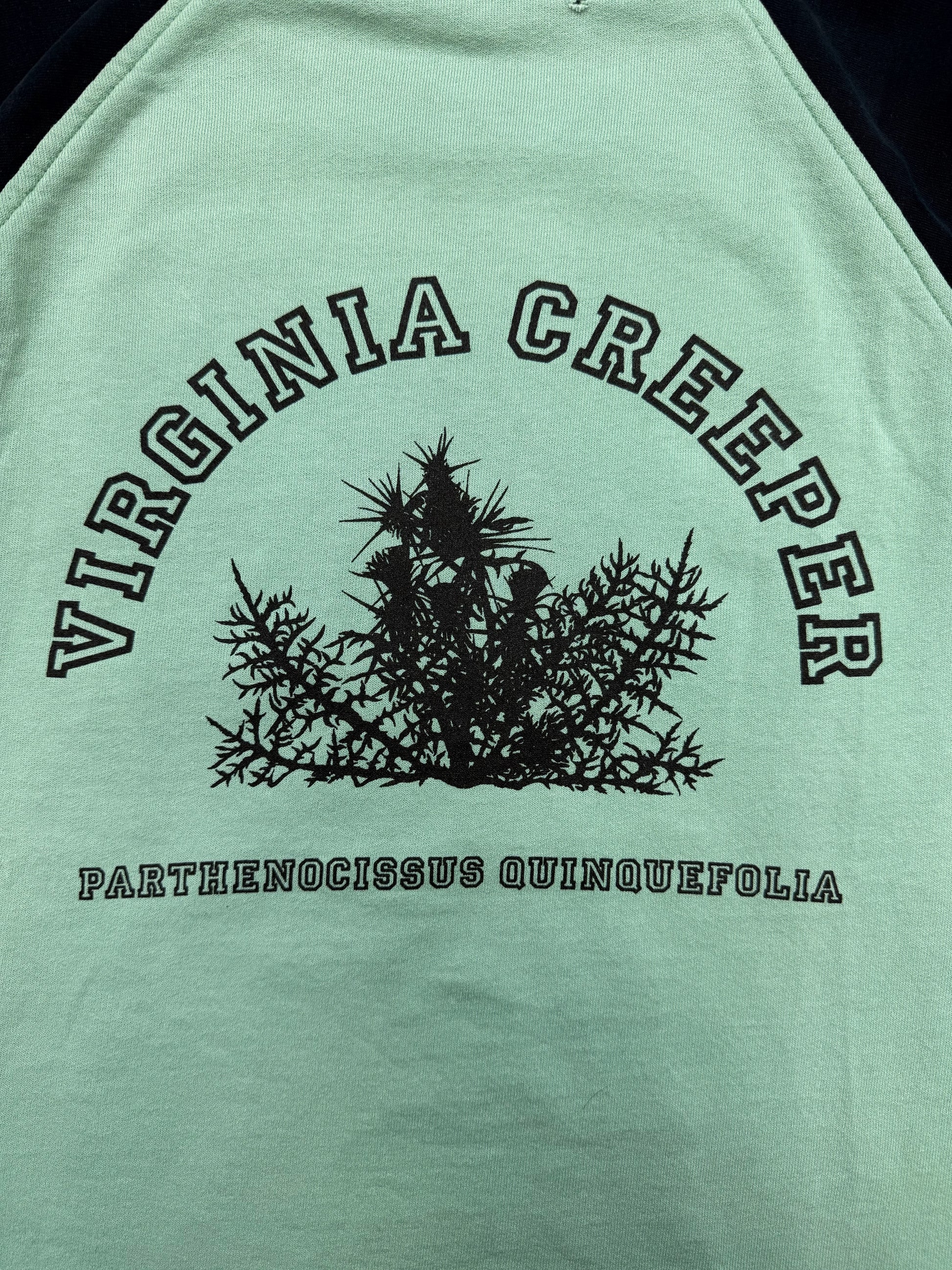 AW02 Raf Simons ‘Virginia Creeper’ Mint Raglan T-Shirt