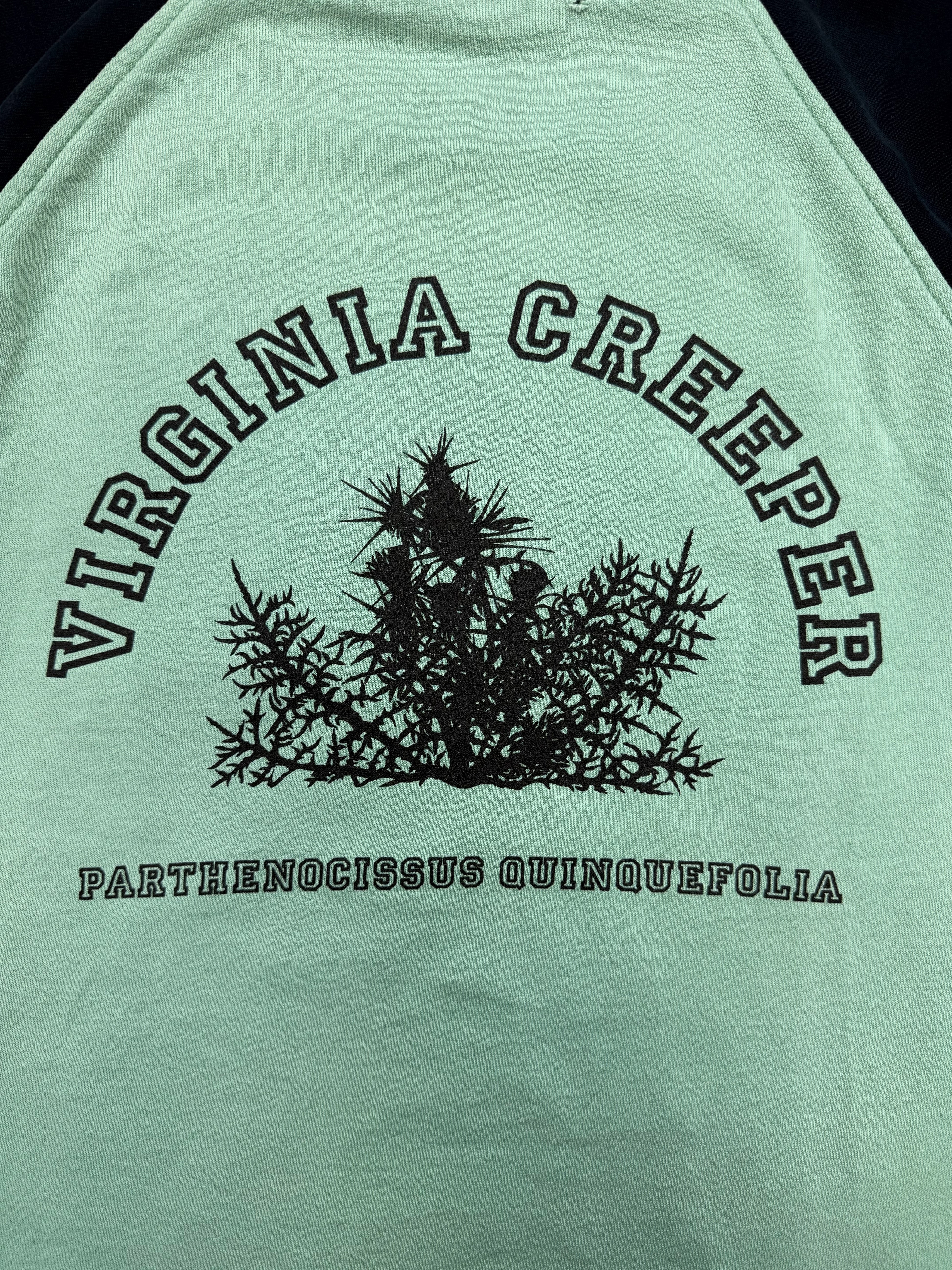 AW02 Raf Simons ‘Virginia Creeper’ Mint Raglan T-Shirt