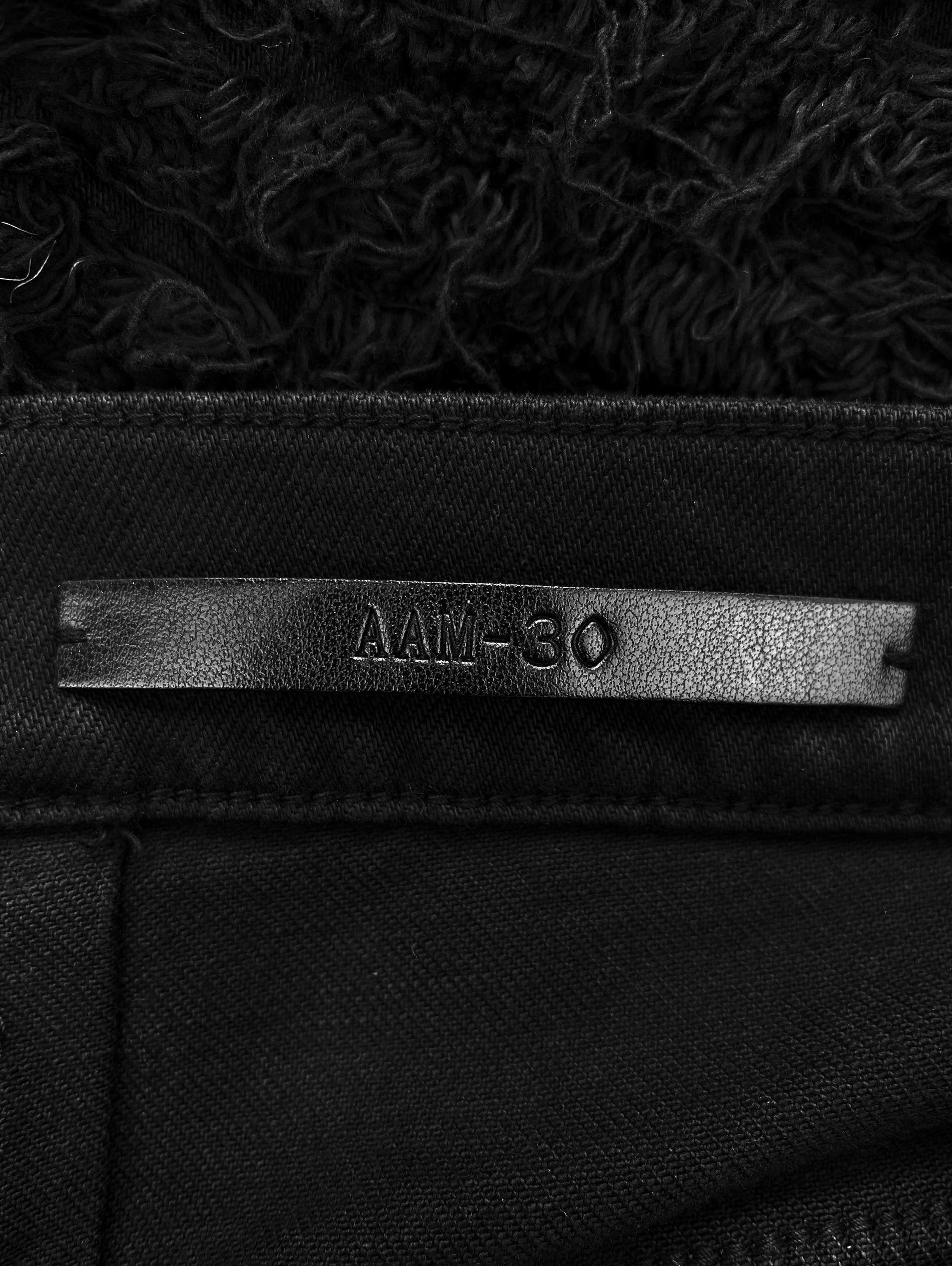 FW19 1019 Alyx 9SM x Blackmeans Thrashed 6 Pocket Denim Jeans