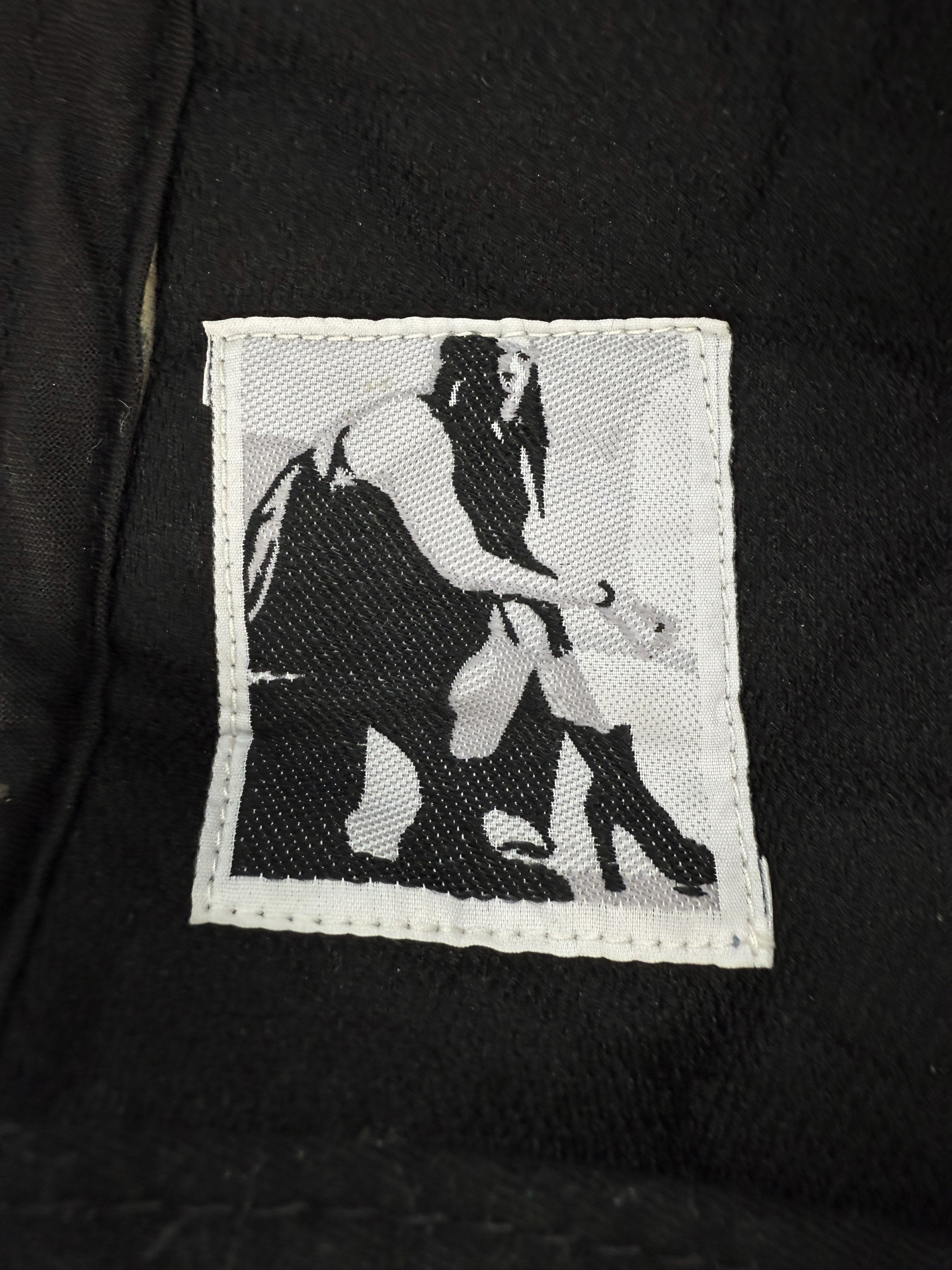 Rick Owens Coated Cotton Leather Strap Cut Out Hat