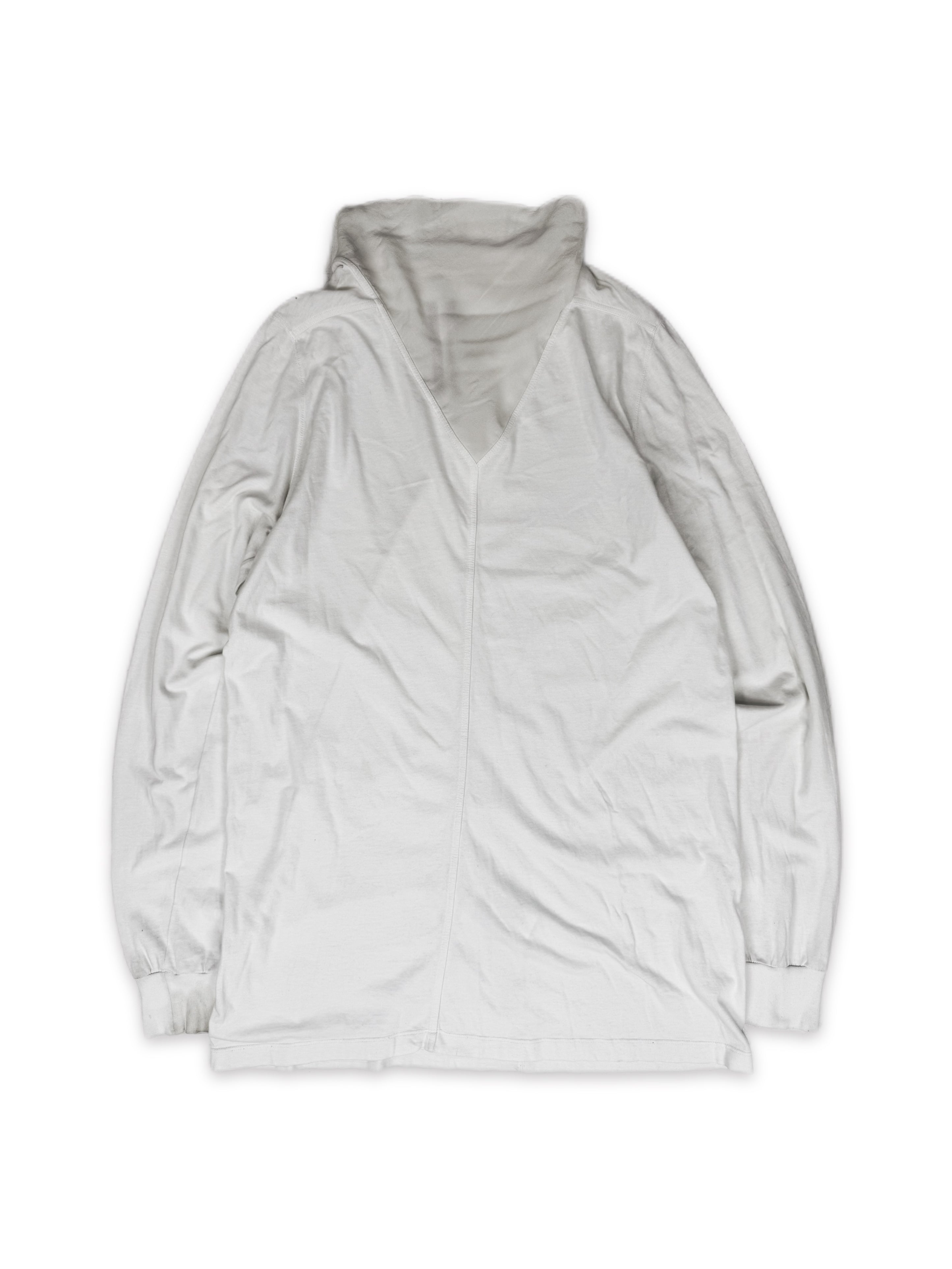 AW17 Rick Owens ‘Glitter’ Mesh Collar Turtleneck Long Sleeve