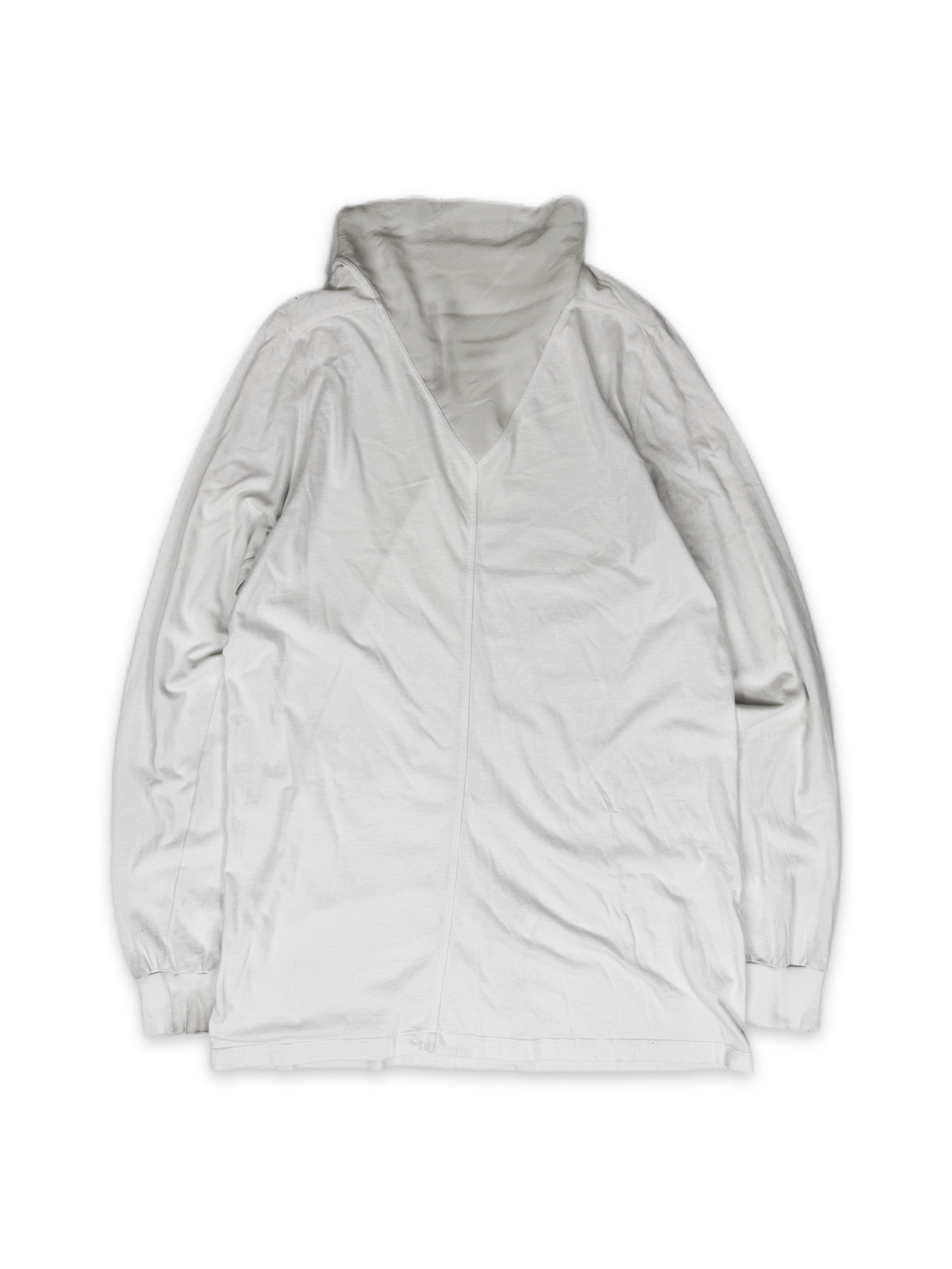AW17 Rick Owens ‘Glitter’ Mesh Collar Turtleneck Long Sleeve
