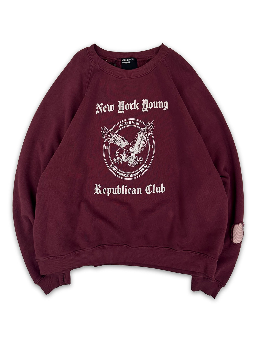 SS25 Enfants Riches Deprimes ‘Young Republicans Club’ Raglan Crewneck