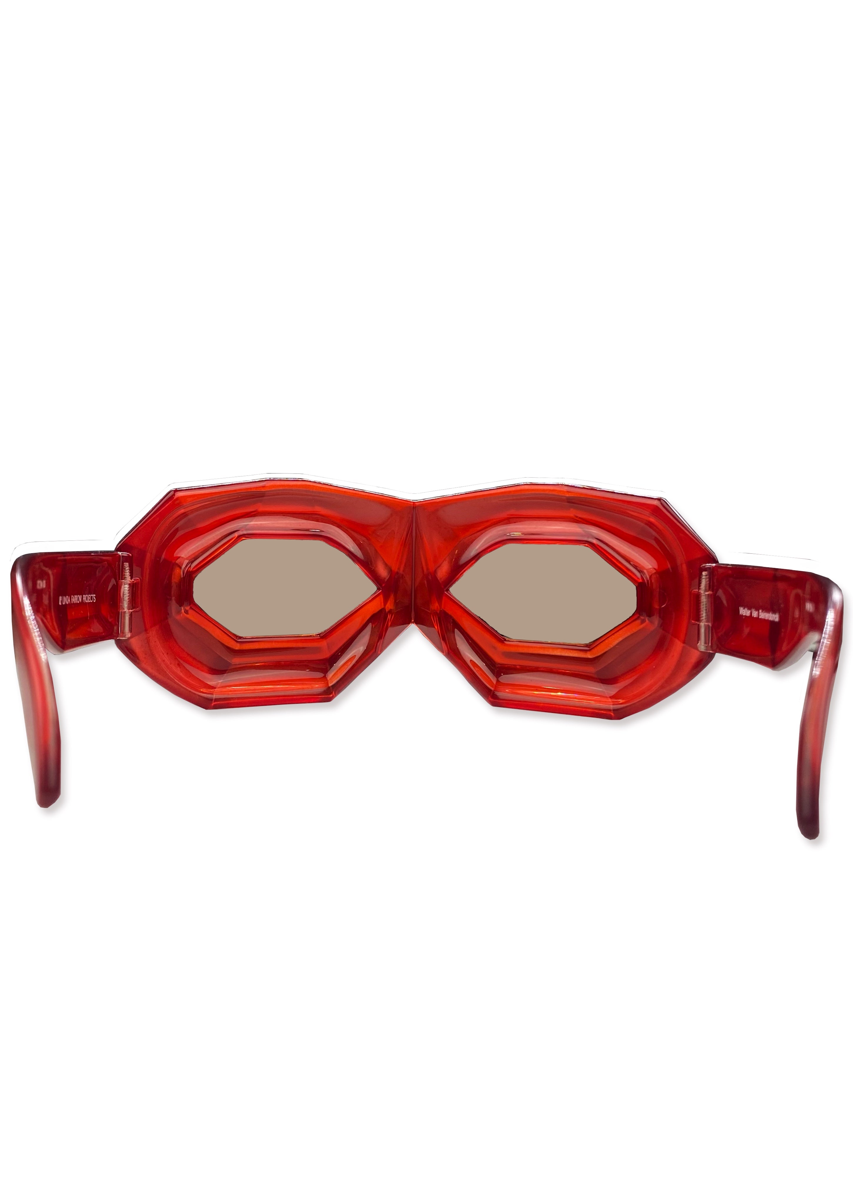 SS11 Walter Van Beirendonck x Linda Farrow Geometric Sunglasses