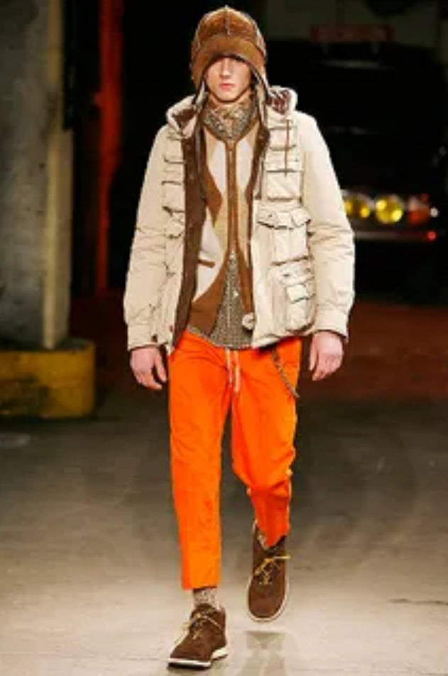 AW08 Number (N)ine ‘Multi Pocket’ My Private Portland Beige Cargo Jacket