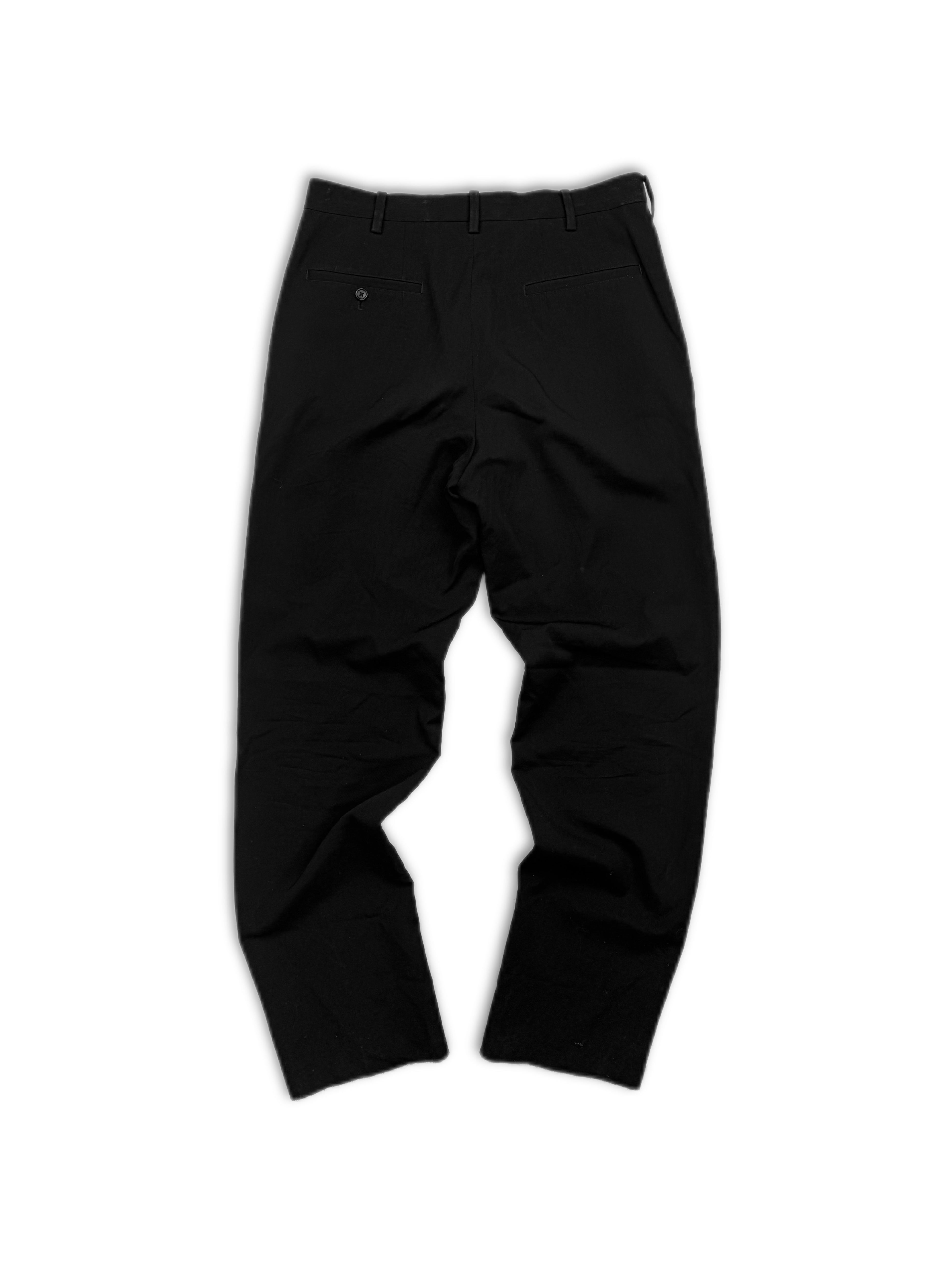 Yohji Yamamoto Costume Black Slim Cut Pants