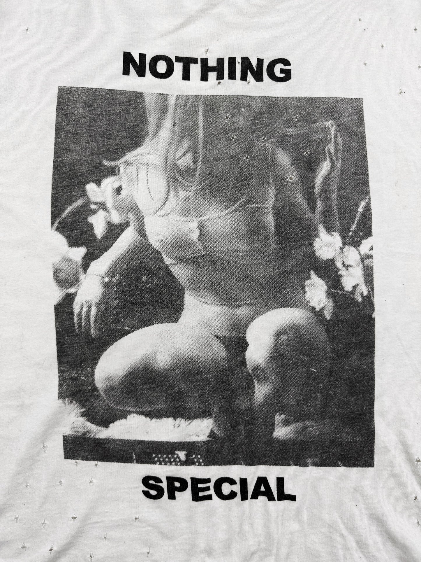 SS16 Enfants Riches Deprimes ‘Nothing Special’ Hand Distressed T-Shirt