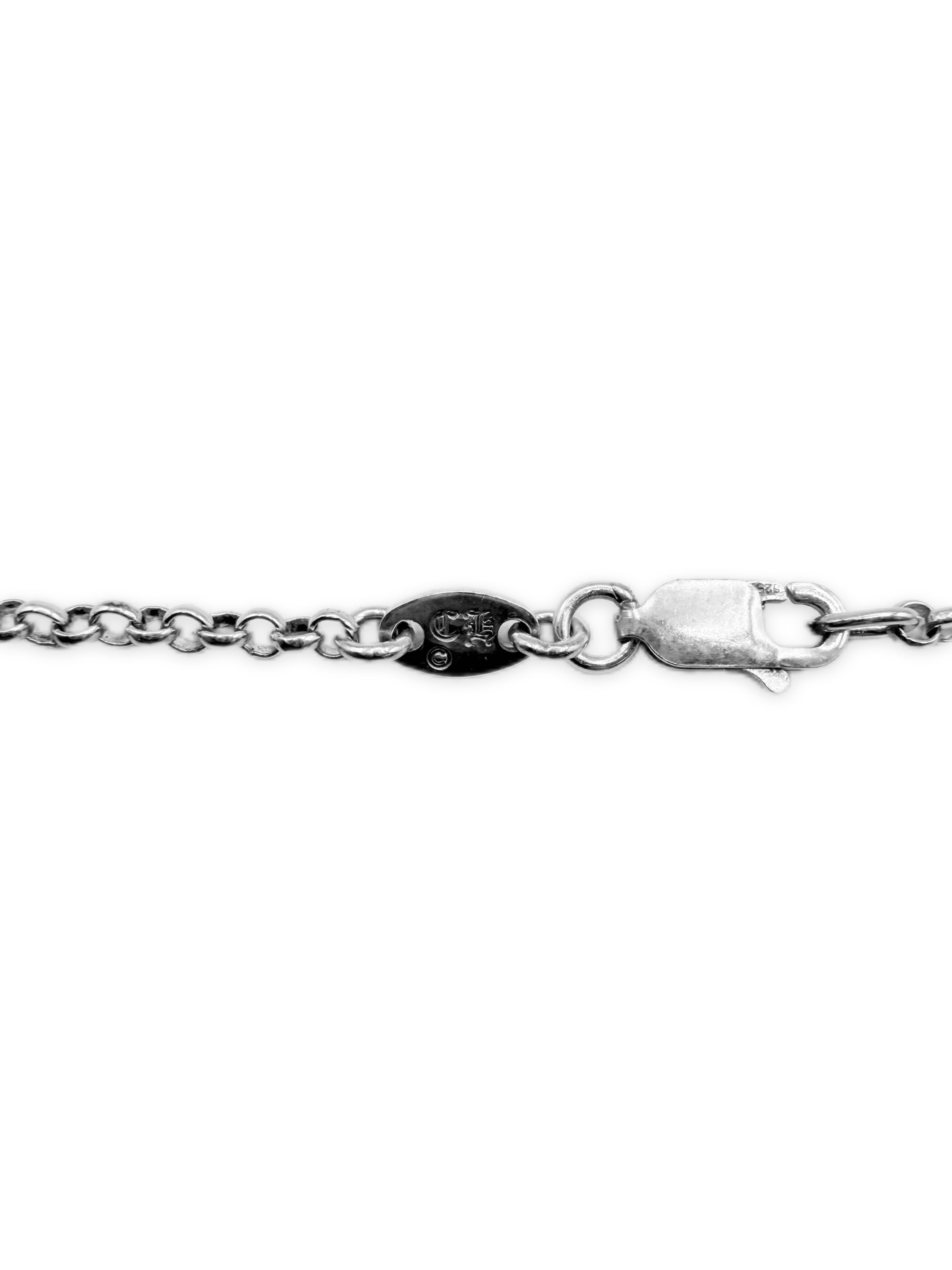 Chrome Hearts 19.5 in Roll .925 Silver Necklace Chain