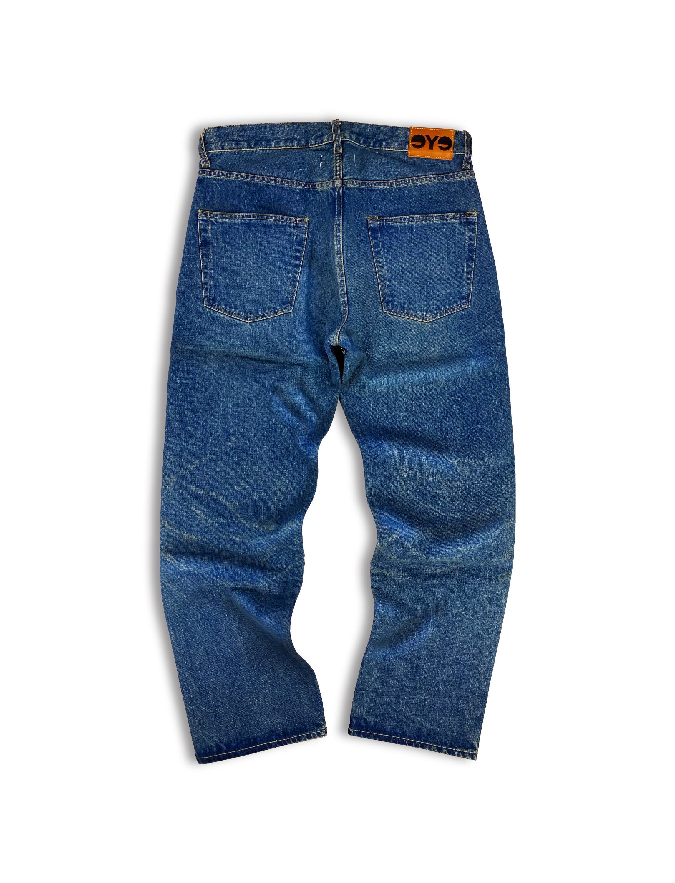 SS18 Junya Watanabe ‘Patchwork’ Multi-Stitch Wide Cut Denim