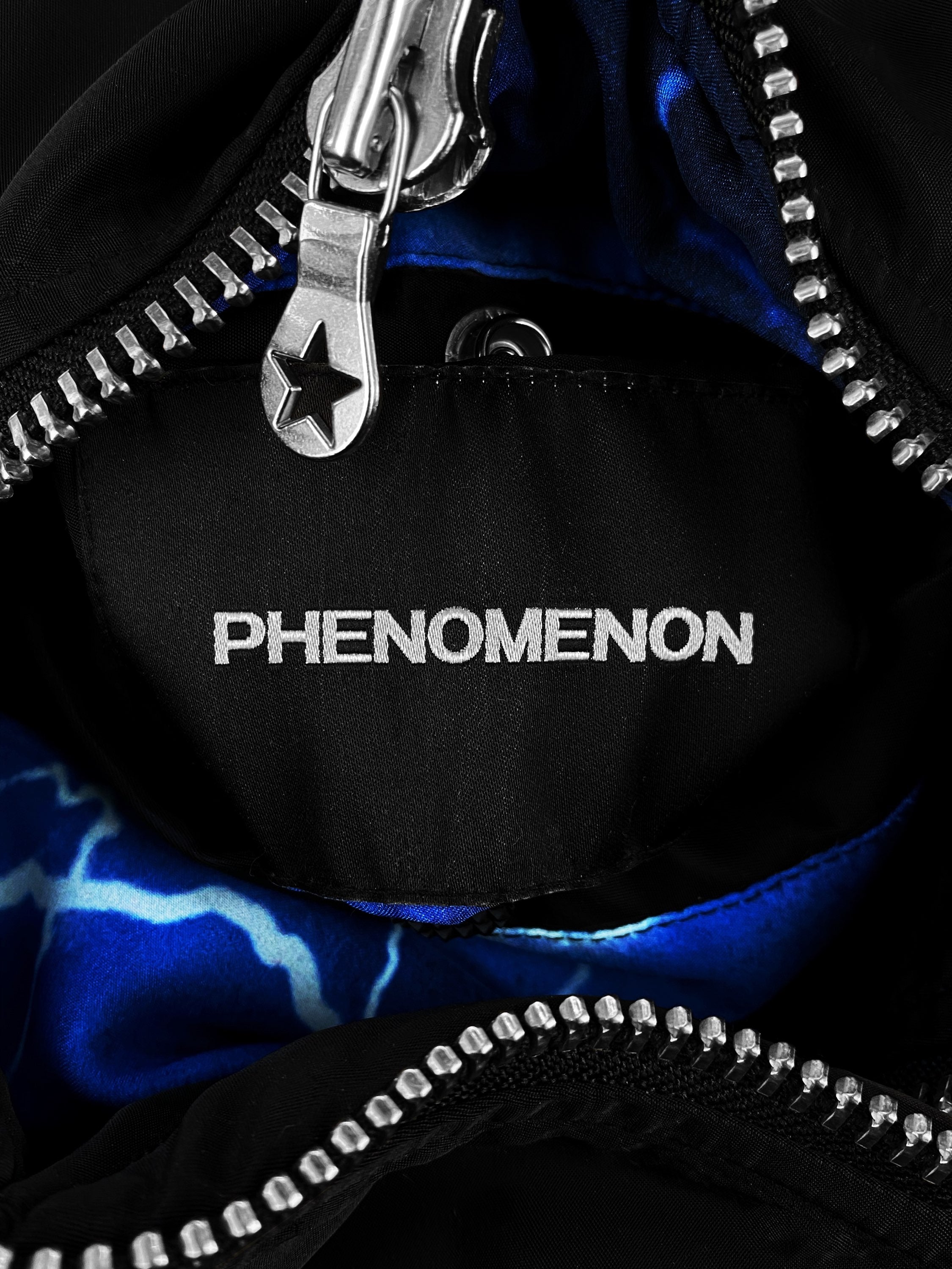 AW11 Phenomenon 3D ‘Cross’ MA-1 Reversible Fur Bomber Jacket